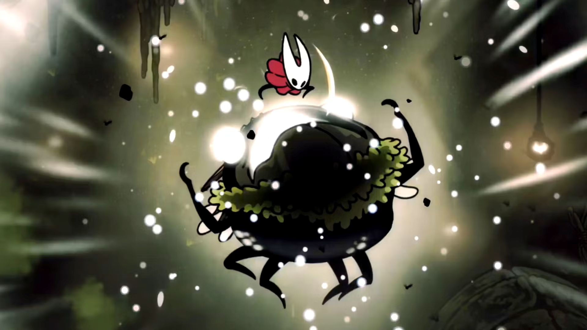 Patience is key to beating this boss (Image via Team Cherry)