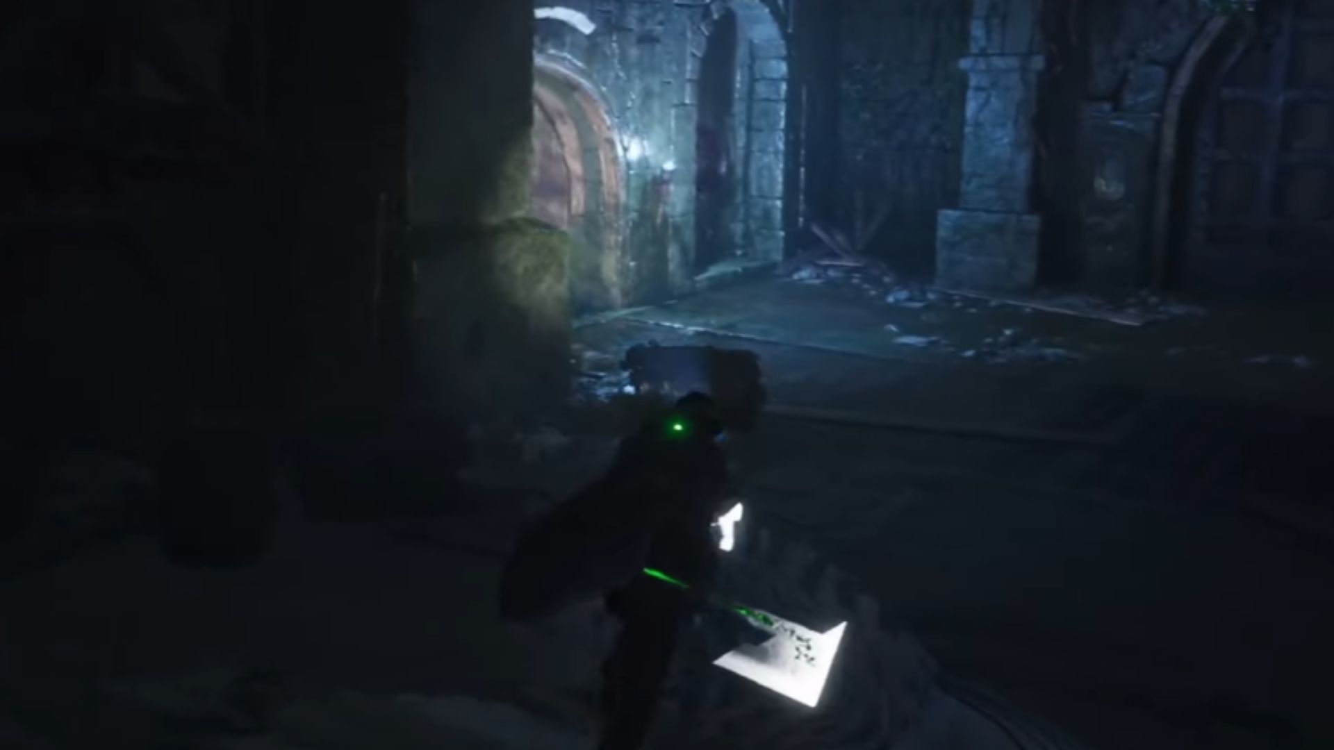 Take the path in the main hall (Source: Nacon |
Emmie Jacob/YouTube)