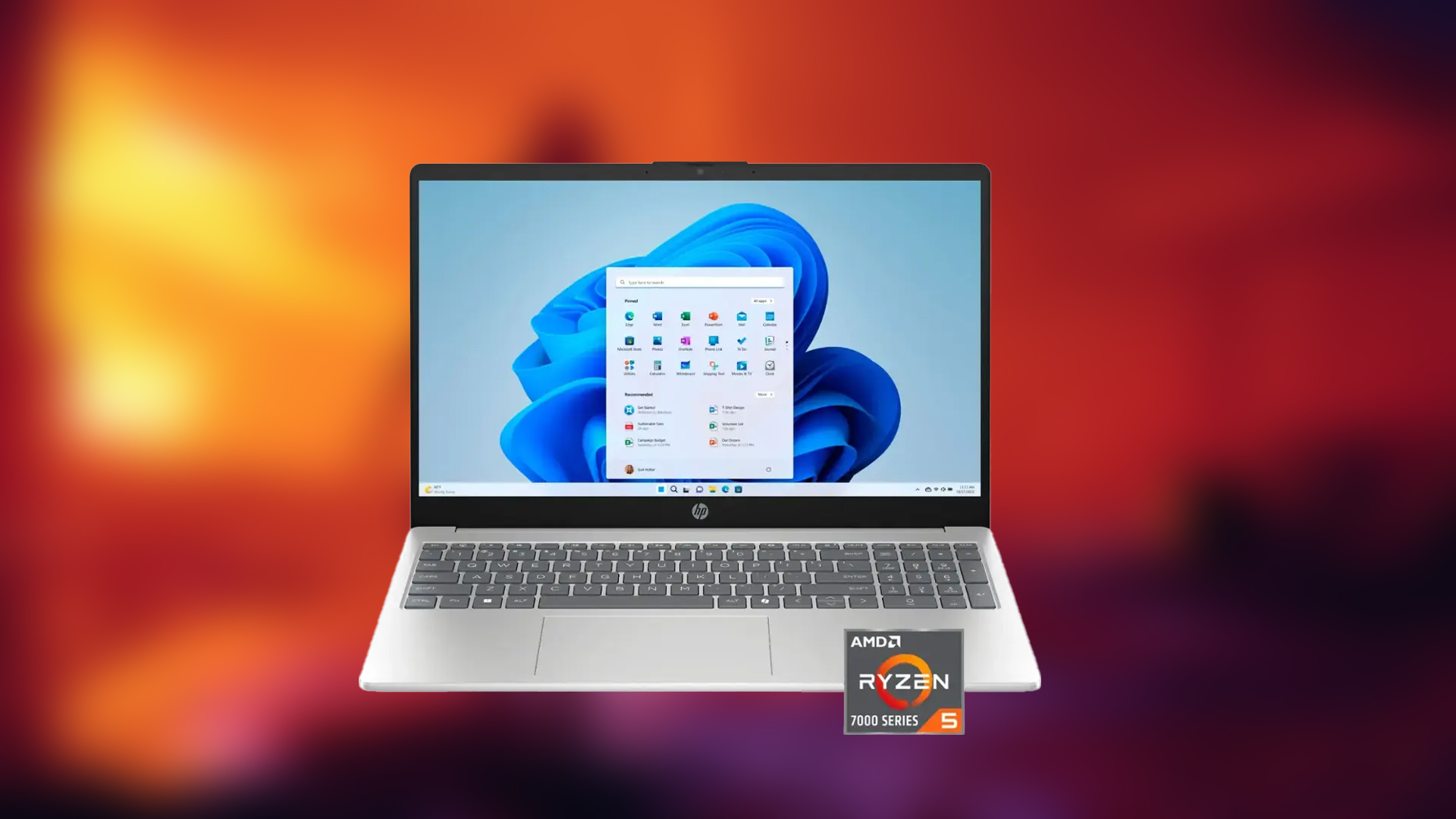 An image showing the HP 15.6 Touchscreen laptop.