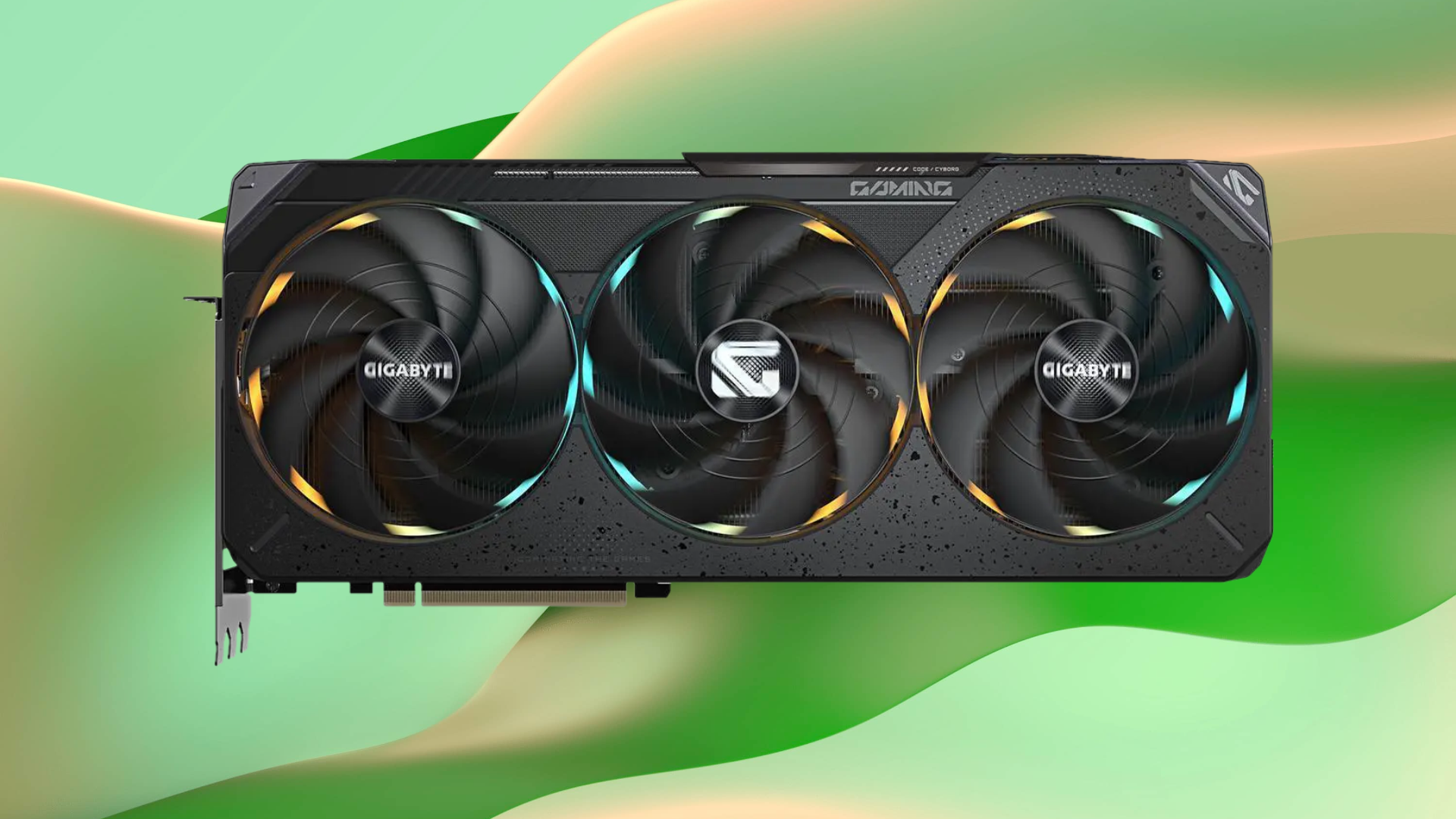 An image of Gigabyte RTX 5090 OC GPU