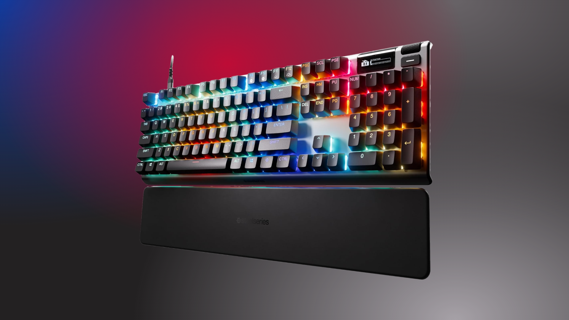 An image of SteelSeries Apex Pro Gen 3 gaming keyboard