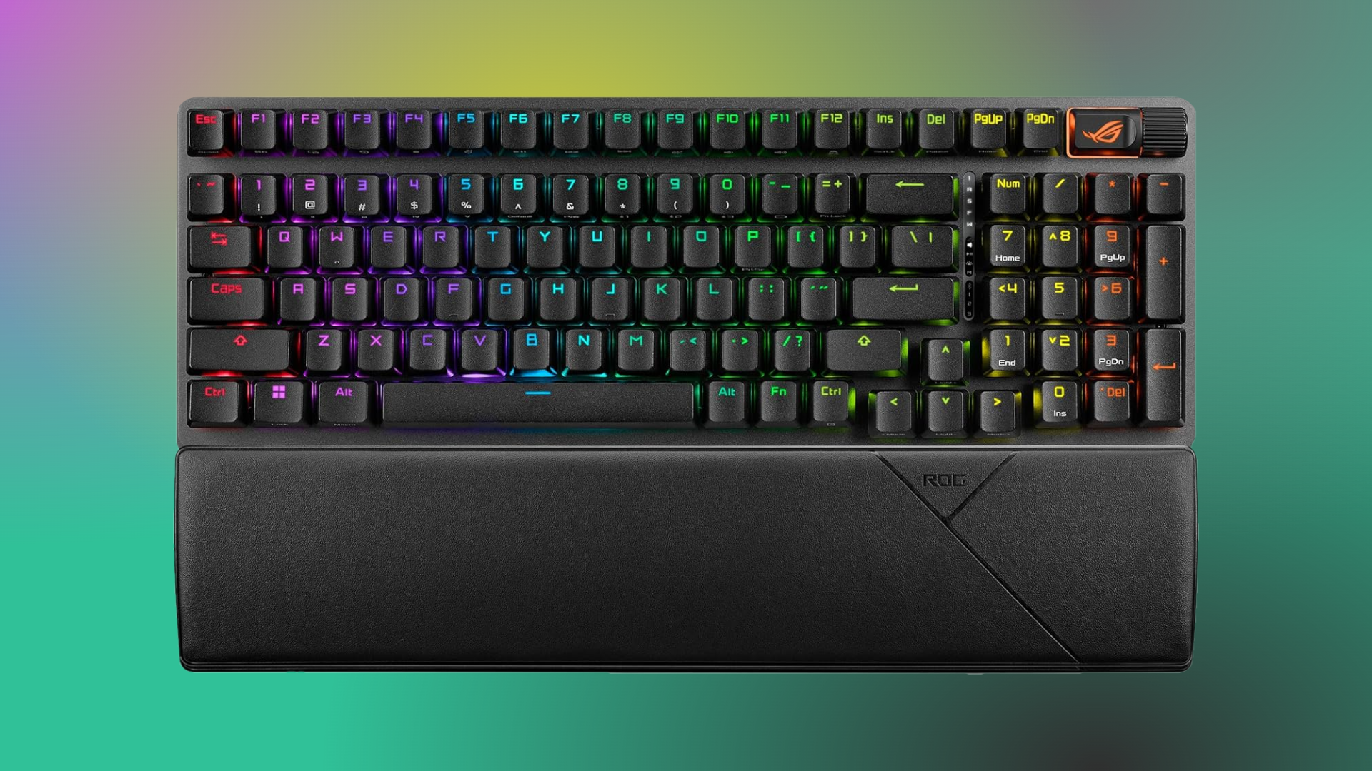 An image of ASUS ROG Strix Scope II gaming keyboard