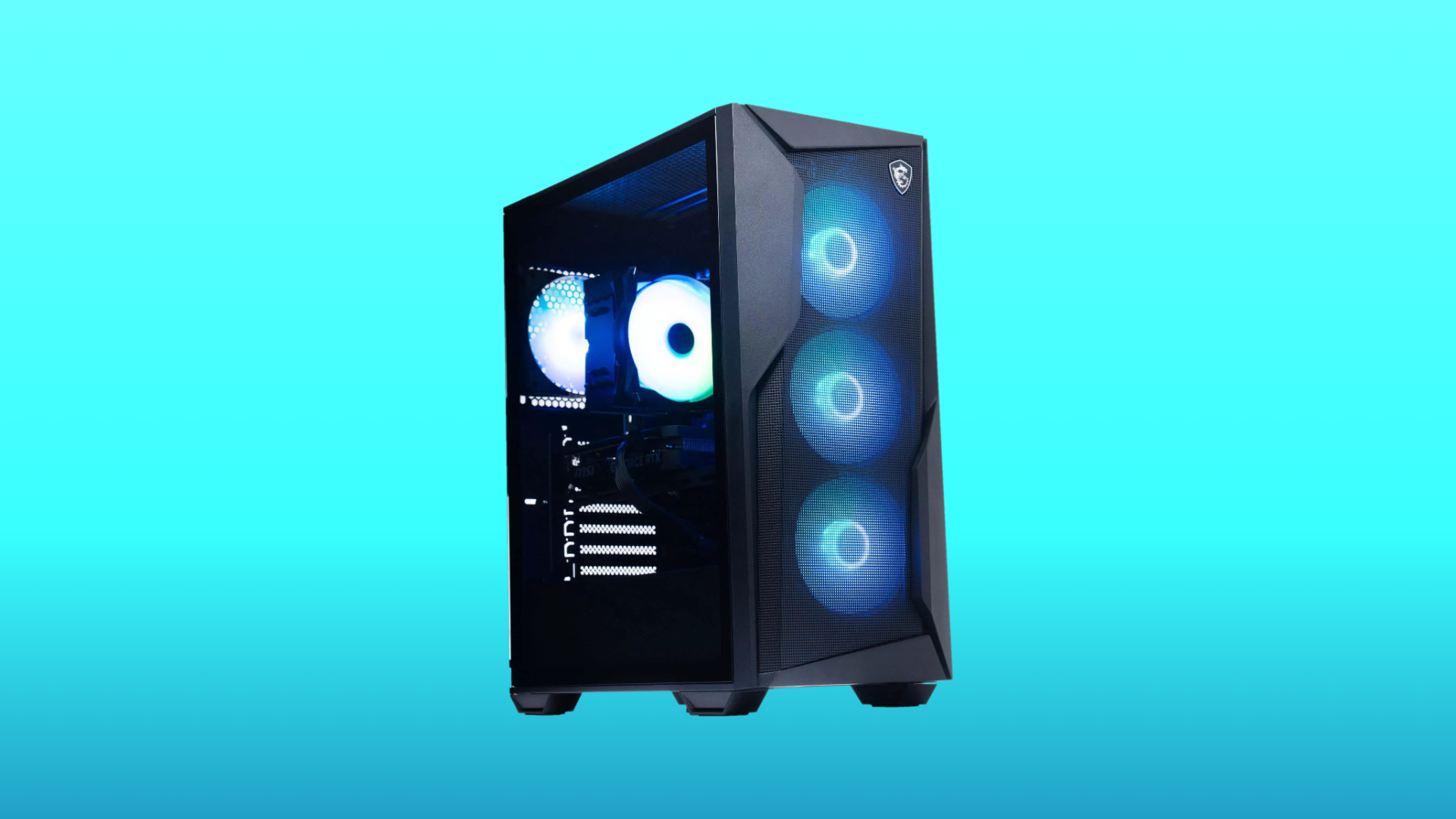 An image of MSI Codex R2 gaming PC with RTX 5060 Ti