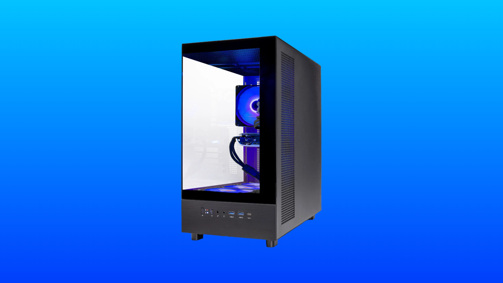 An image of Skytech Azure gaming PC with RTX 5060 Ti