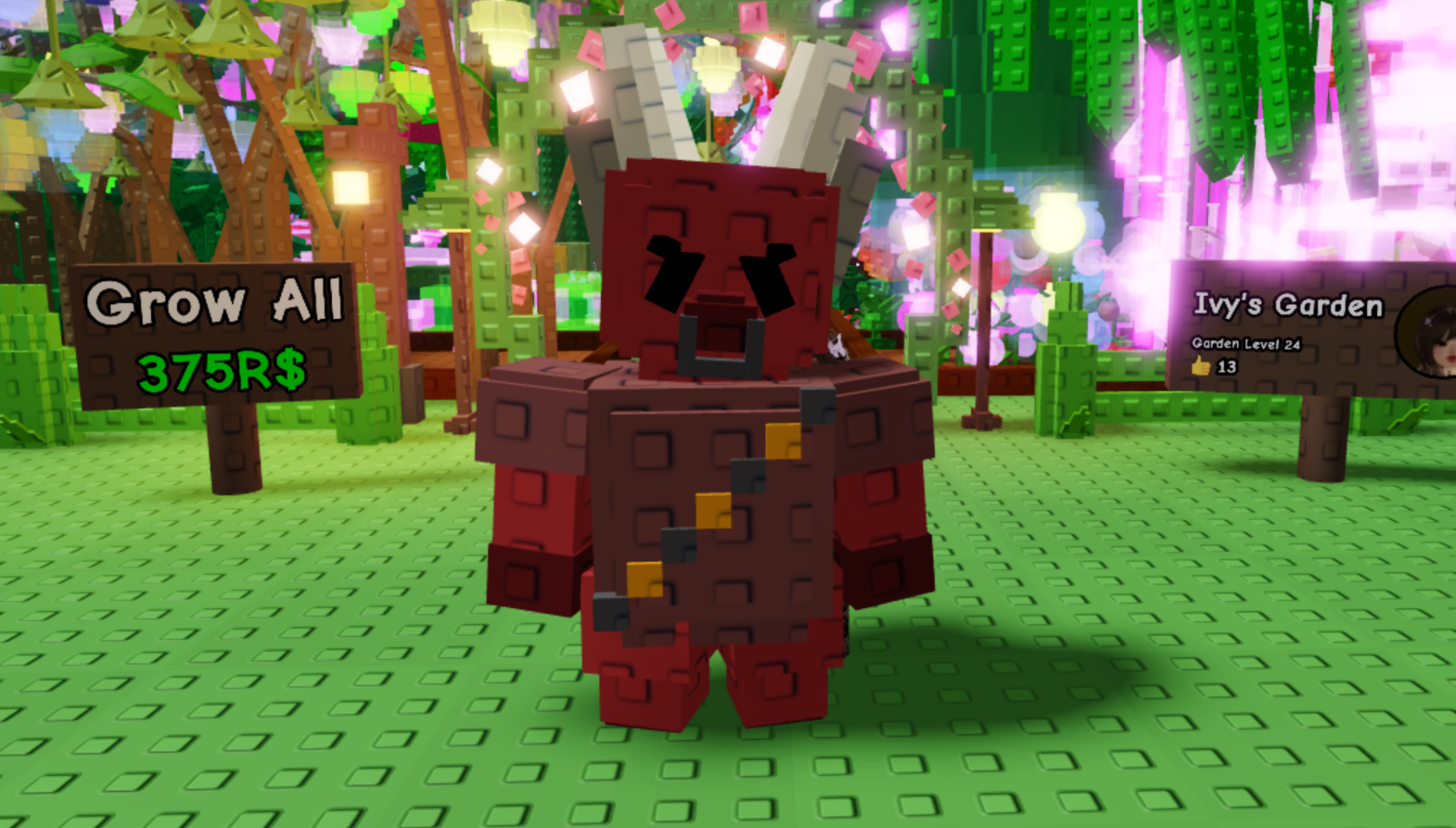 Get the Imp by hatching the Enchanted Pet Egg (Image via The Garden Game | Roblox)