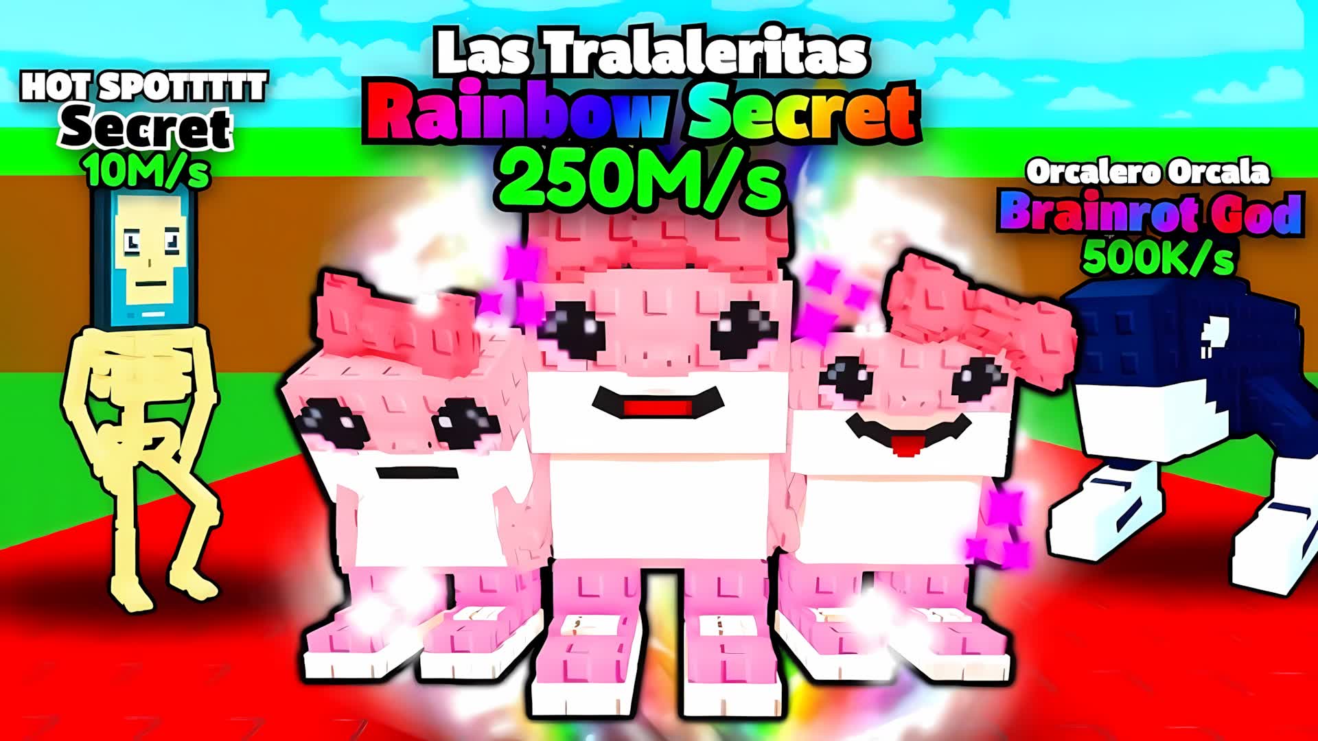 Finding the Las Tralaleritas in Steal a Brainrot (Image via Roblox)