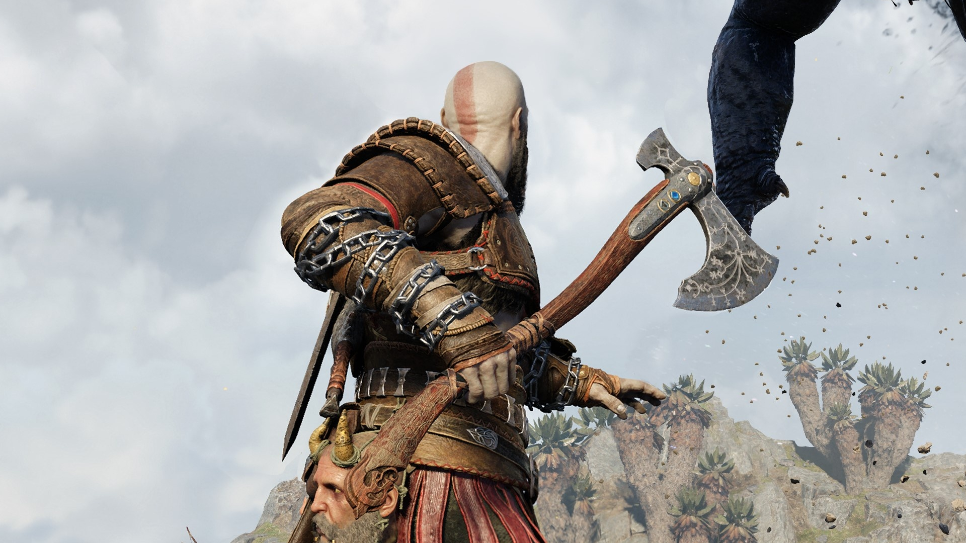 The Leviathan Axe in God of War (Image via Sony Interactive Entertainment)