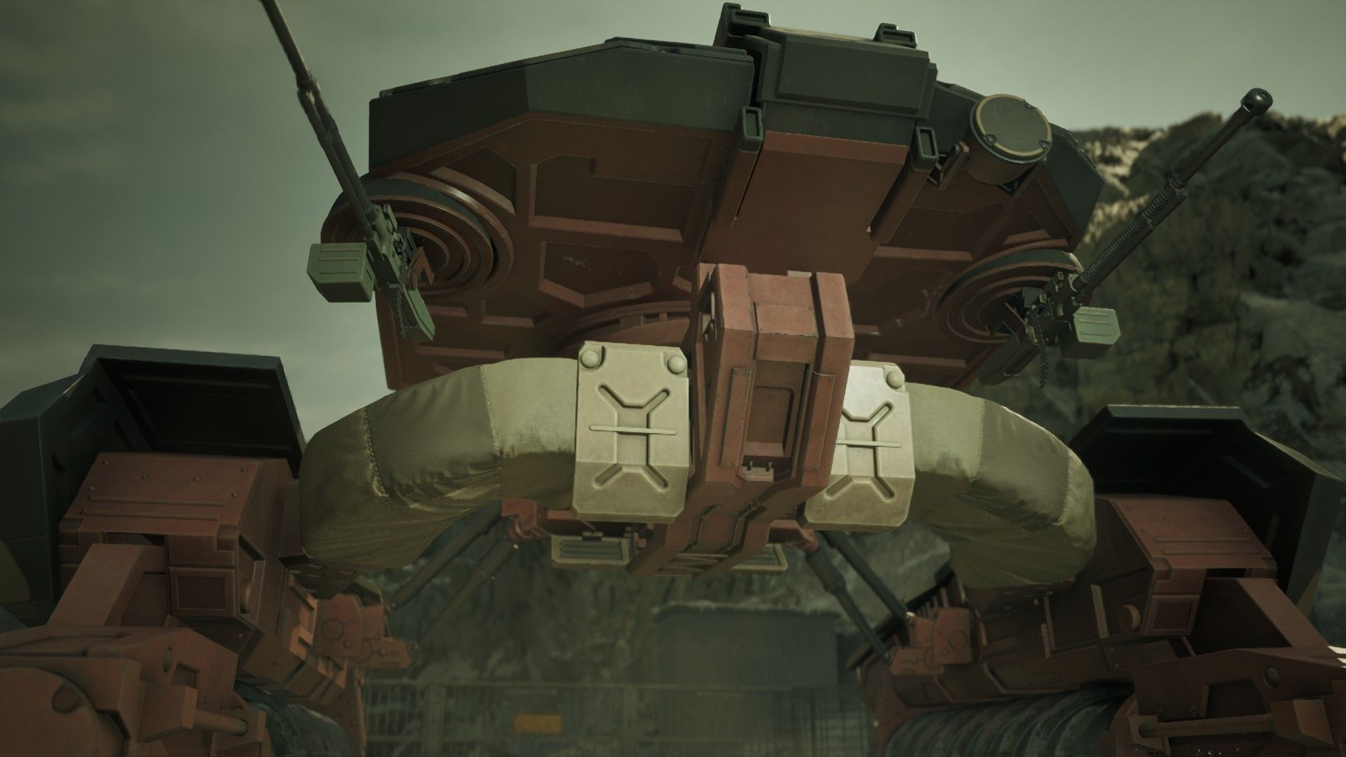 The Shagohod is a precursor to the Metal Gears (Source: Konami)
