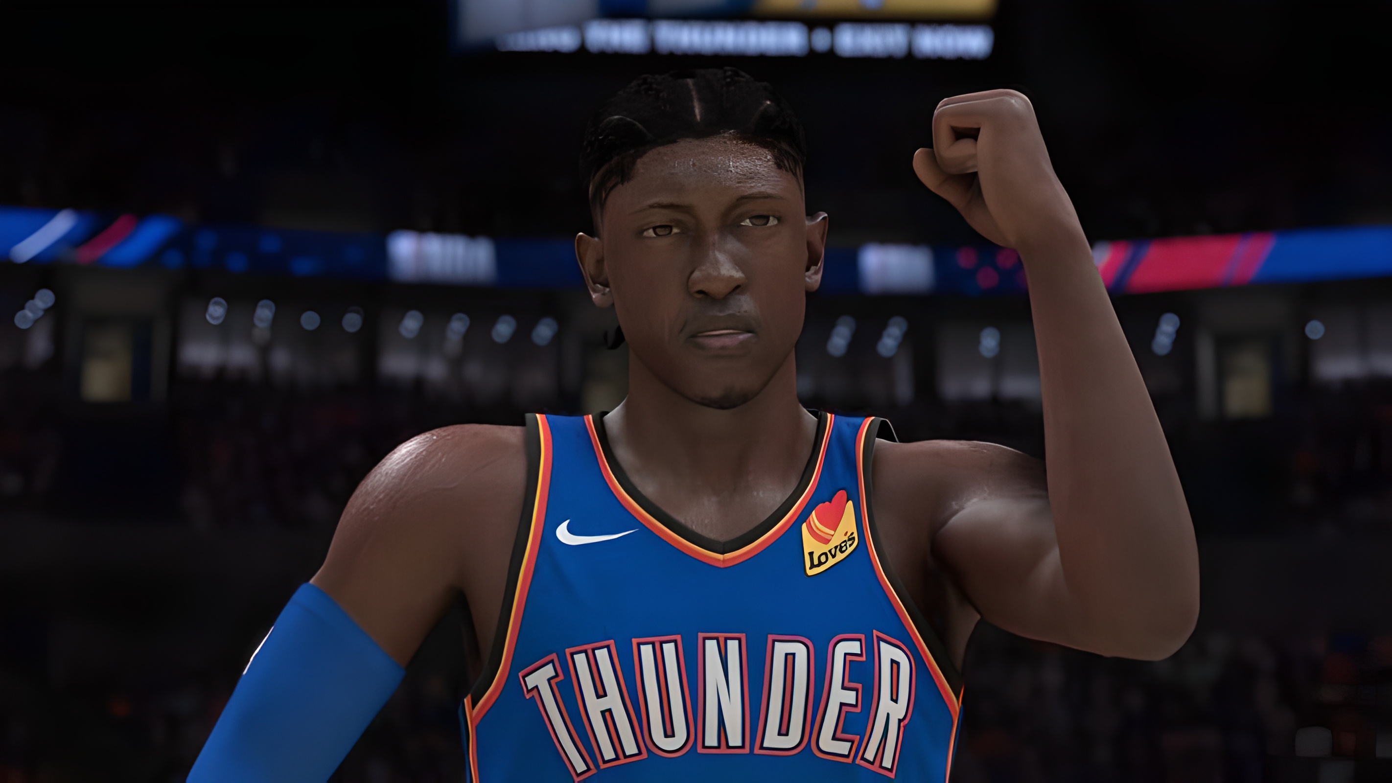 The Oklahoma City Thunders is the highest rated team in NBA 2K26 (Image via 2K)