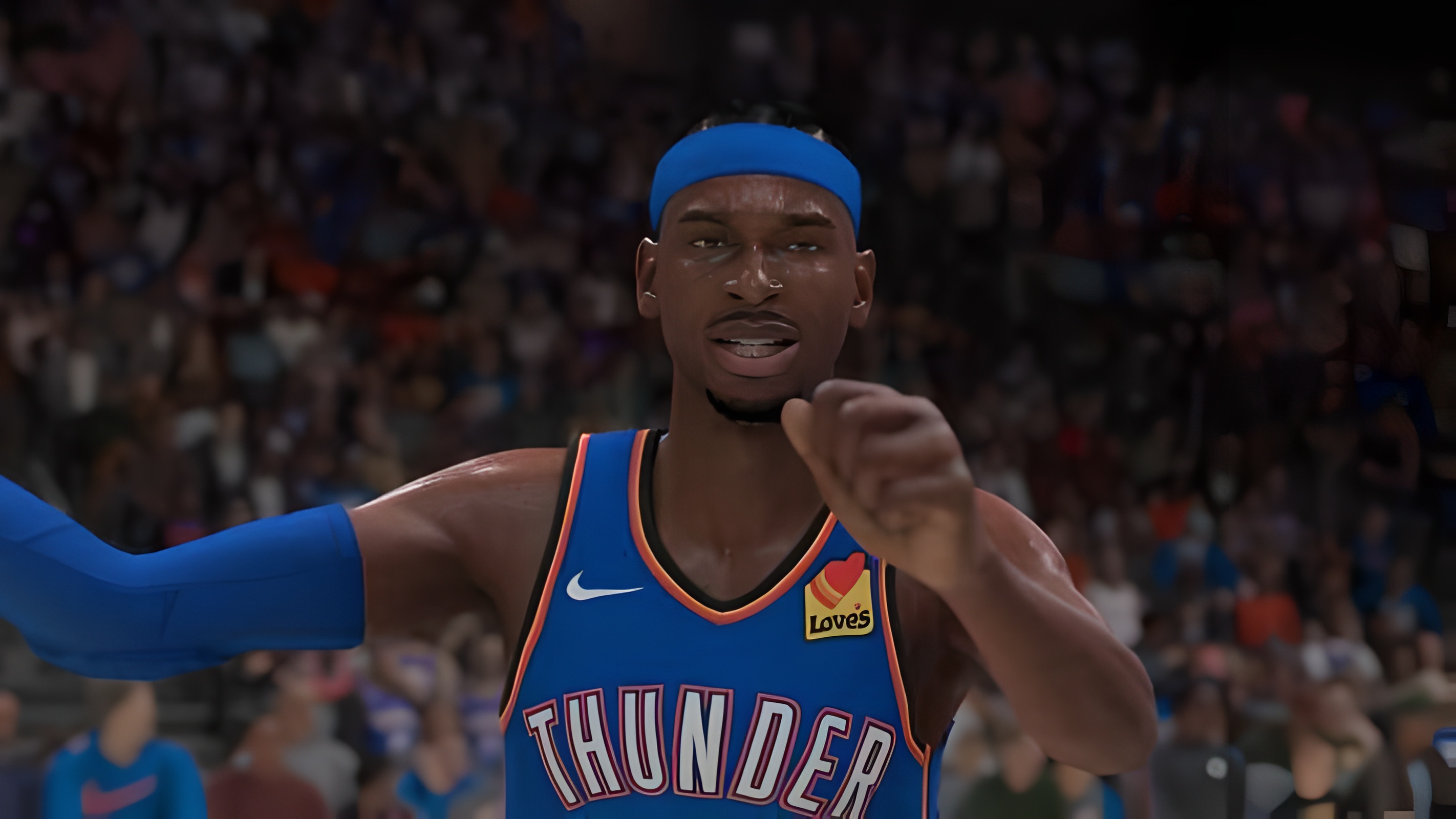Every player and their rating from Oklahoma City Thunder in NBA 2K26 (Image via 2K)