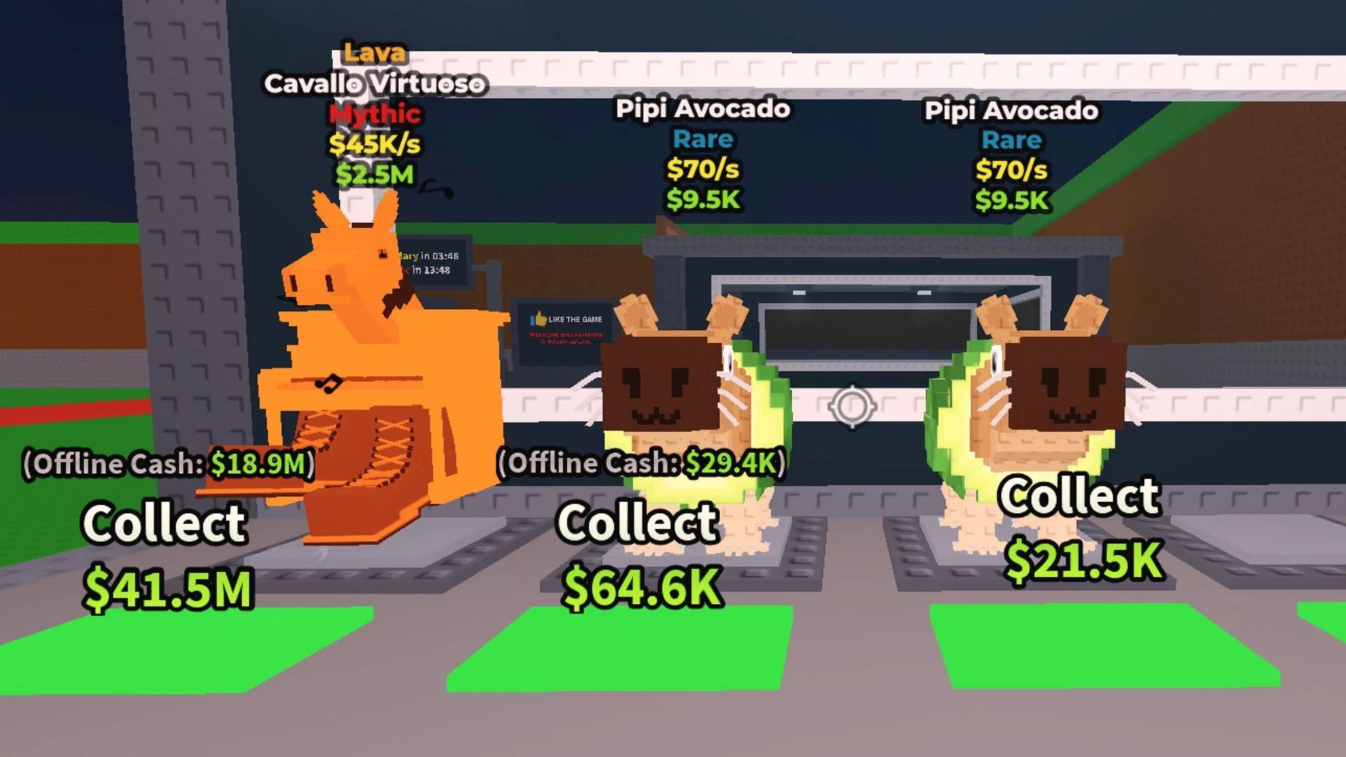 Finding the Pipi Avocado in Steal A Brainrot (Image via Roblox)