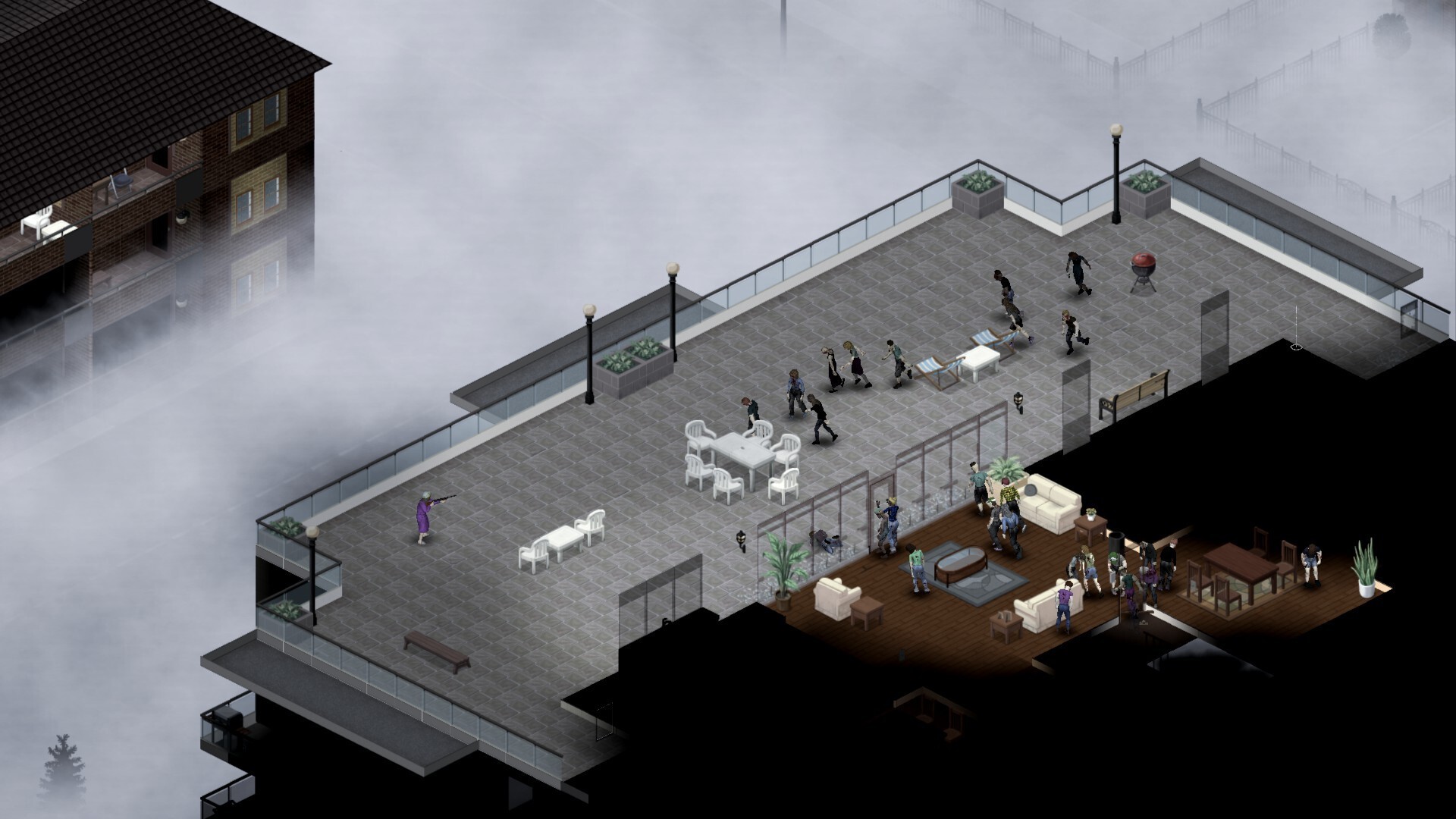 Screenshot from the game: Project Zomboid (Image via The Indie Stone)