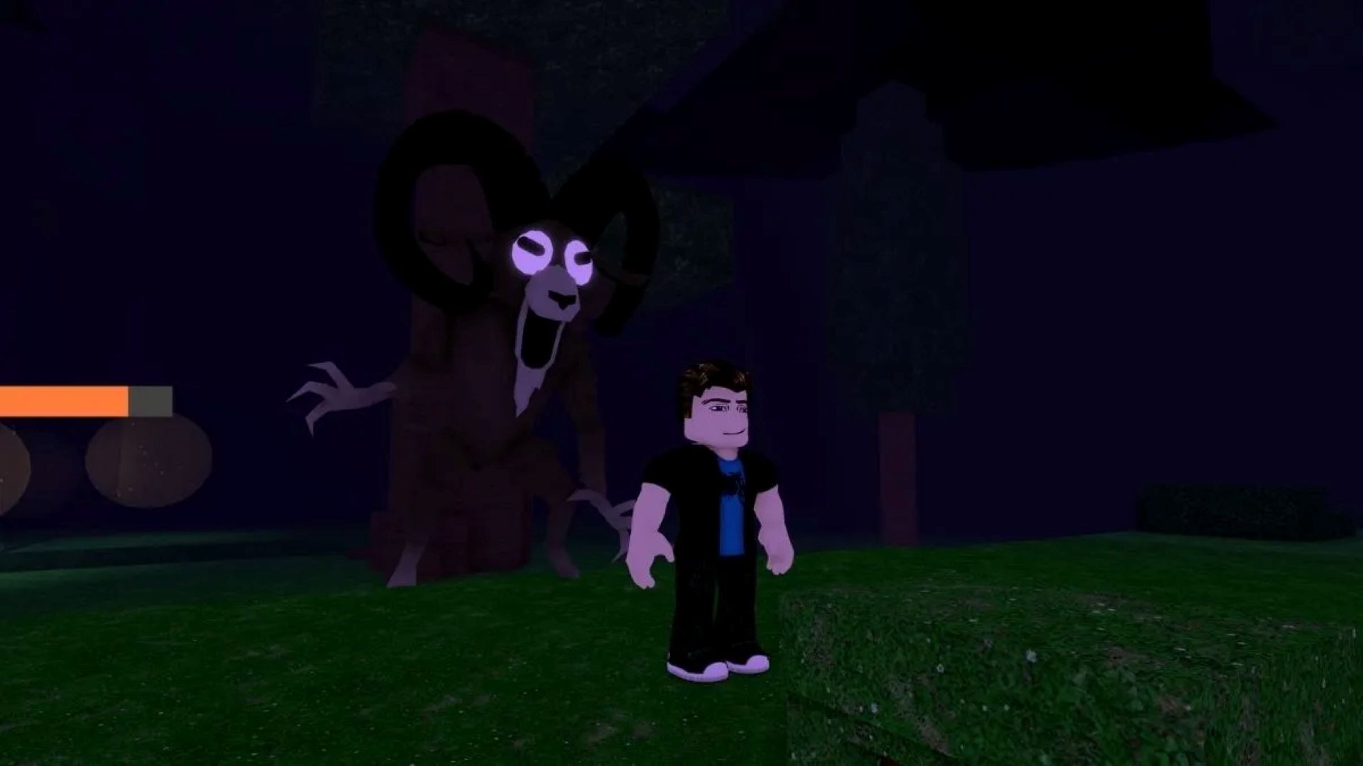 There are a few ways to outsmart this hostile entity (Image via Roblox)