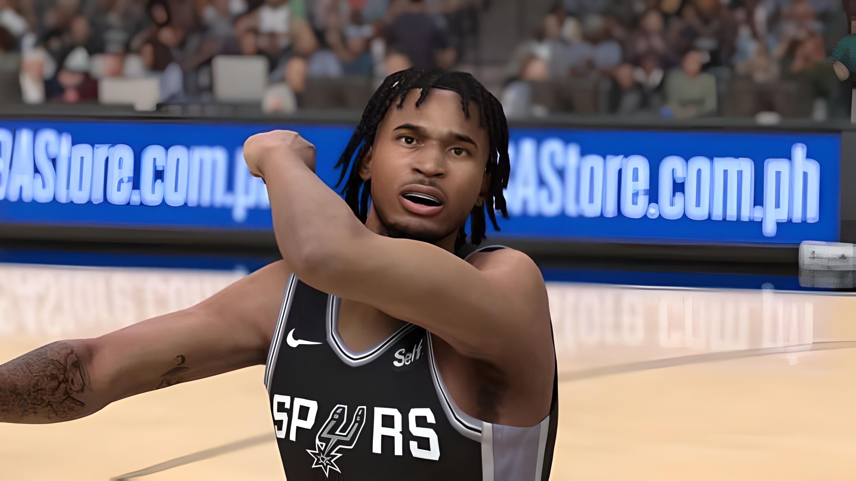 San Antonio Spurs team roster in NBA 2K26 (Image via 2K)