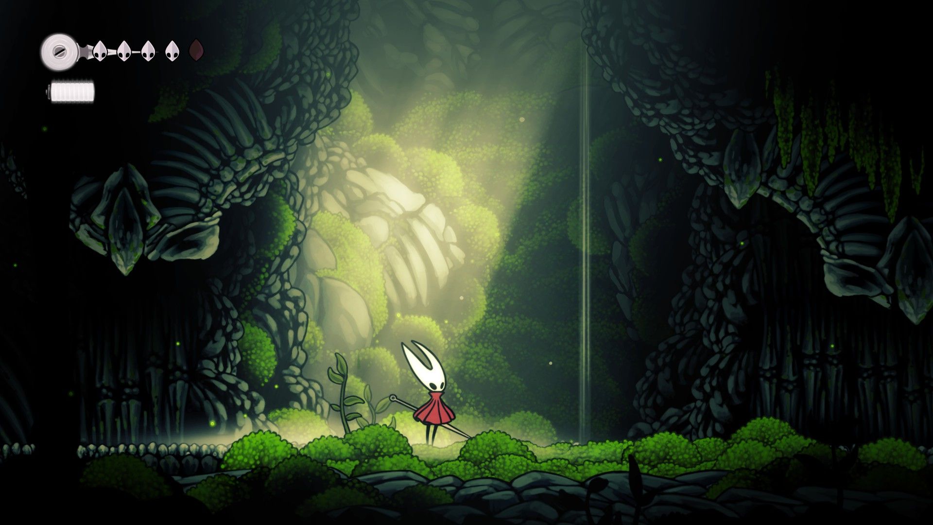 Hollow Knight Silksong's Act 1 begins in Pharloom (Source: Team Cherry)