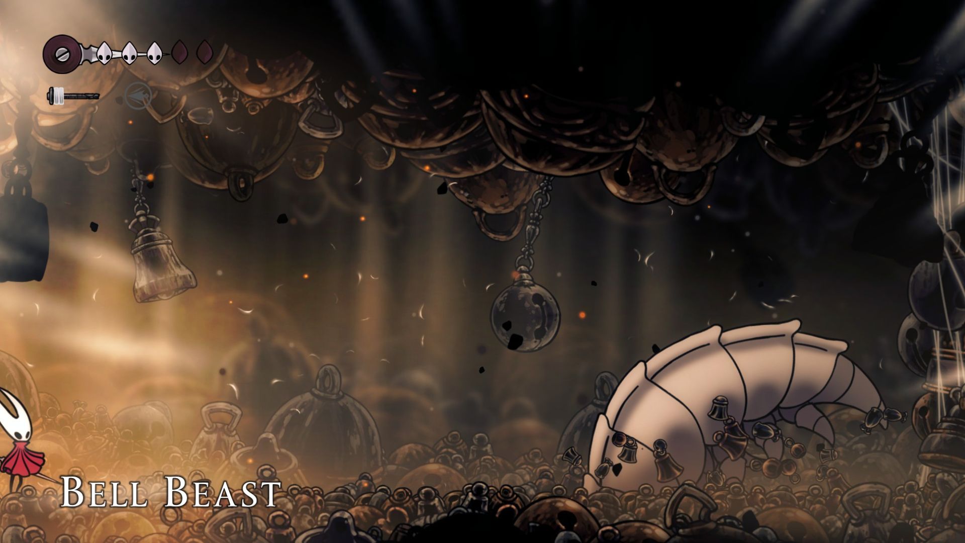 Defeat the Bell Beast (Source: Team Cherry)