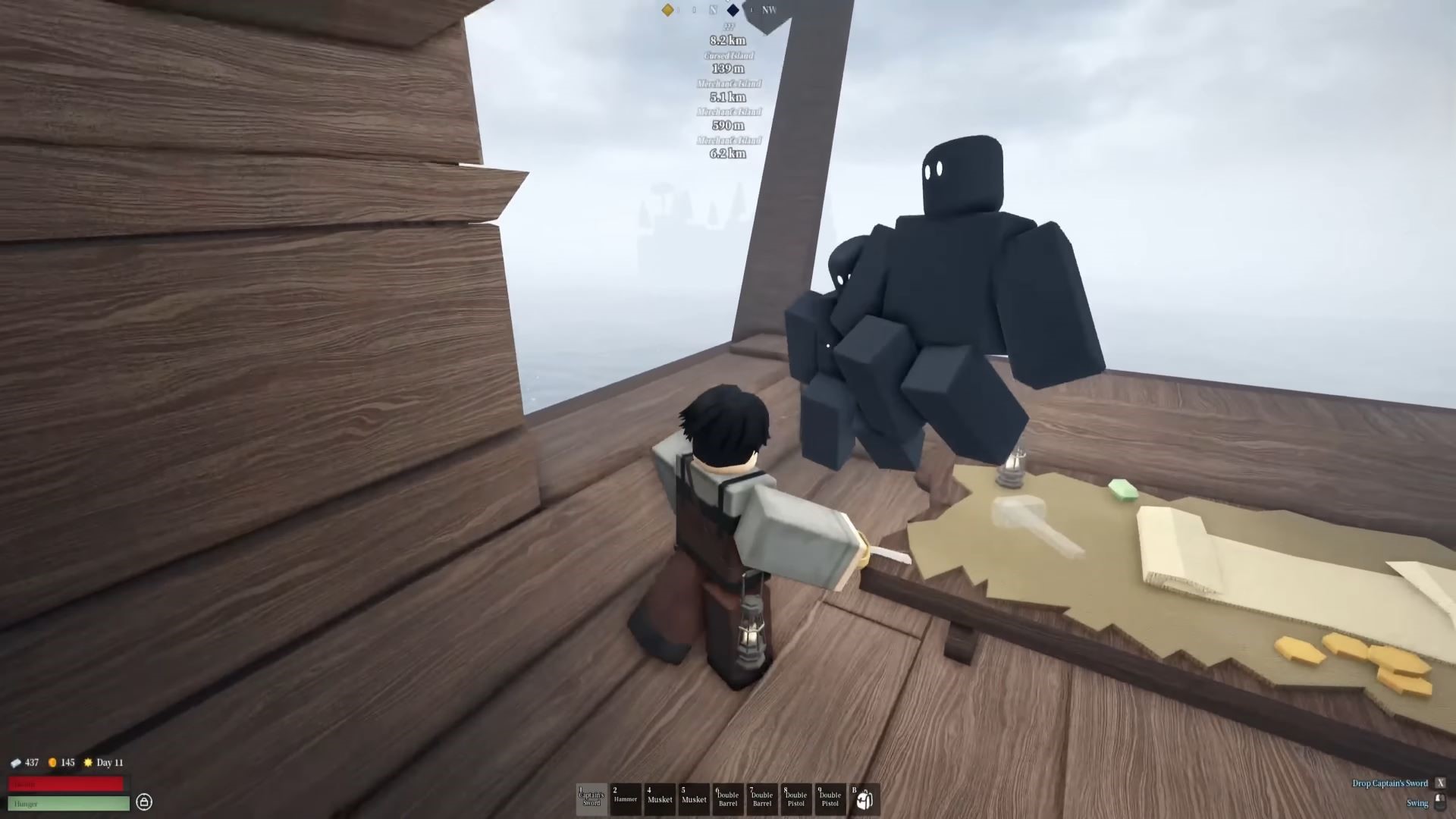 stack of Black Ghosts (Image via Roblox Corporation)