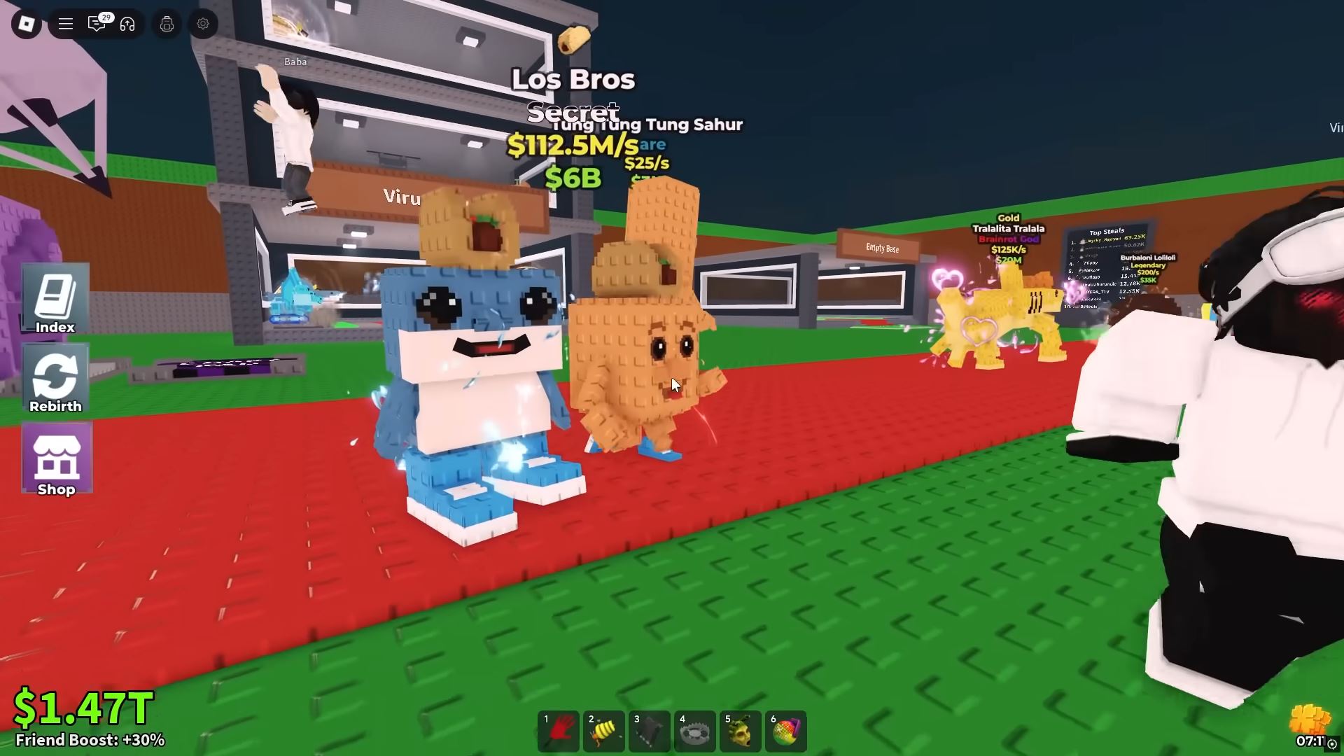 stealing Los Bros (Image via Roblox Corporation)