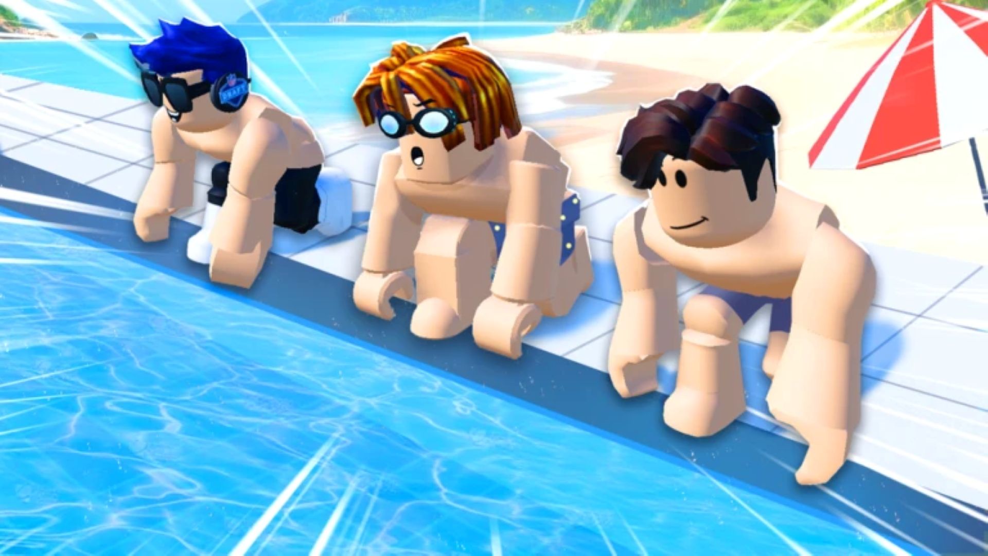 Redeem these new codes in Swim to Save Princess (Image via Roblox)