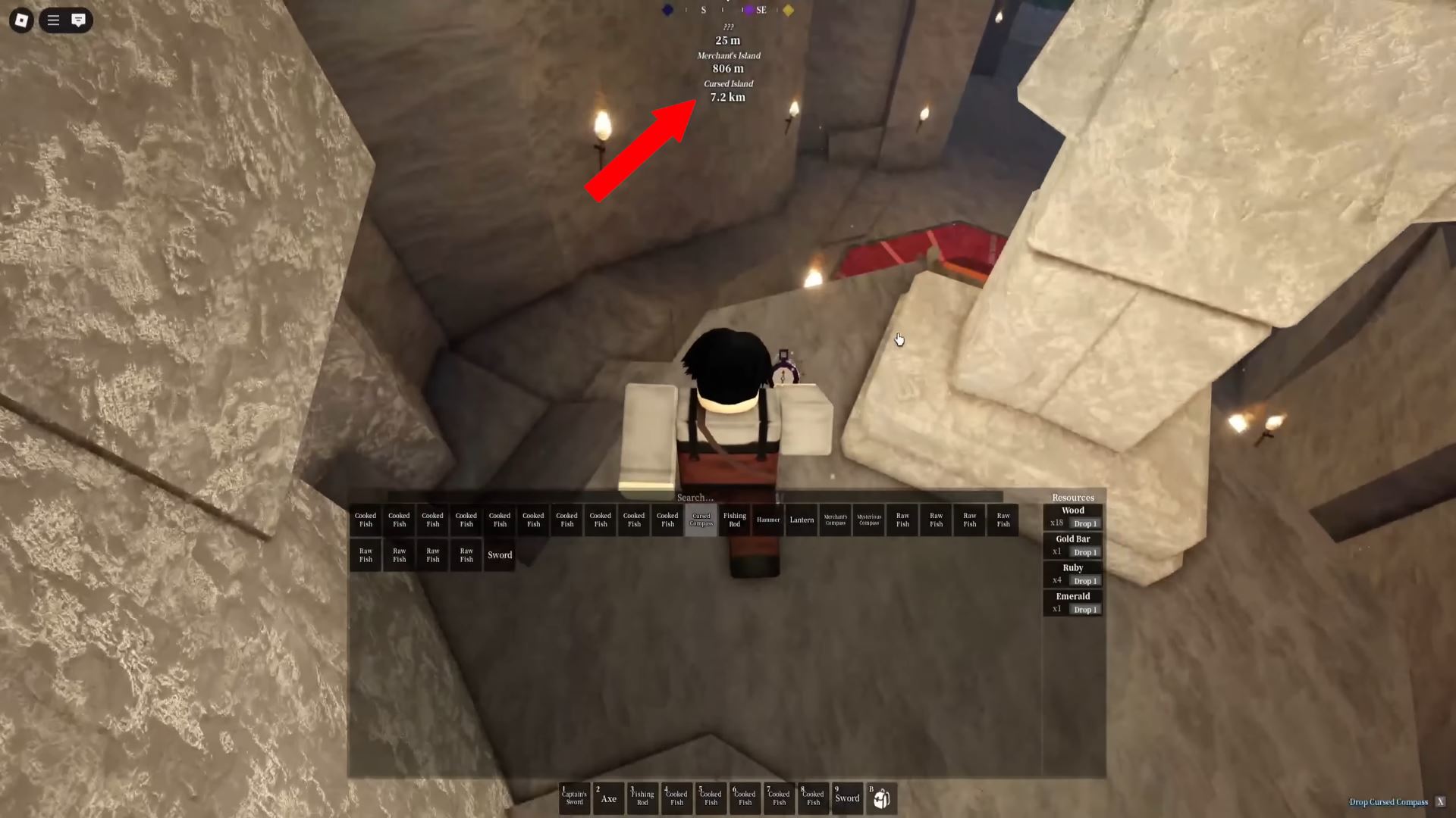 the Cursed Island (Image via Roblox Corporation)
