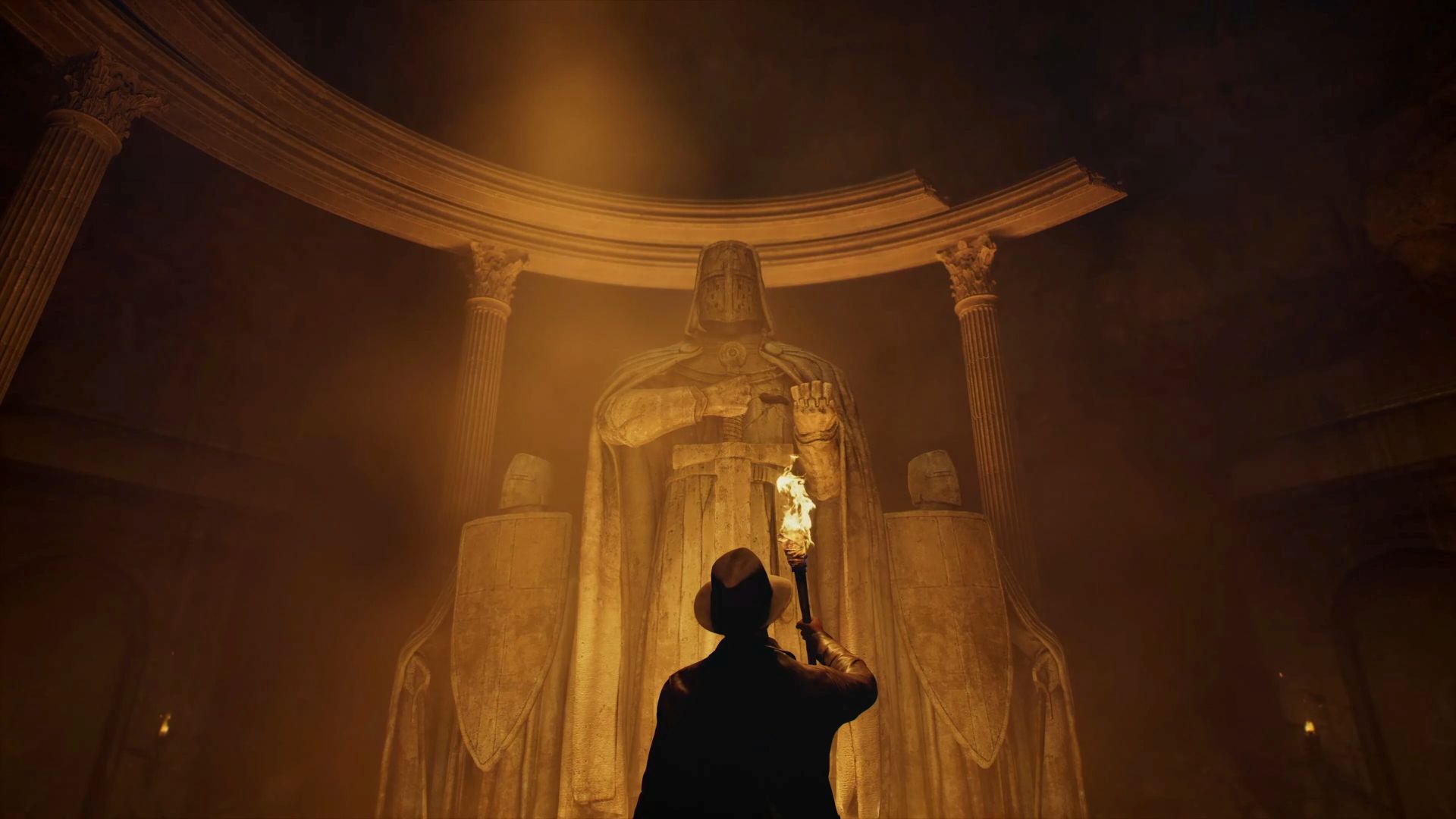 Indiana Jones fans can beat this new DLC in a few hours (Image via Bethesda Softworks)