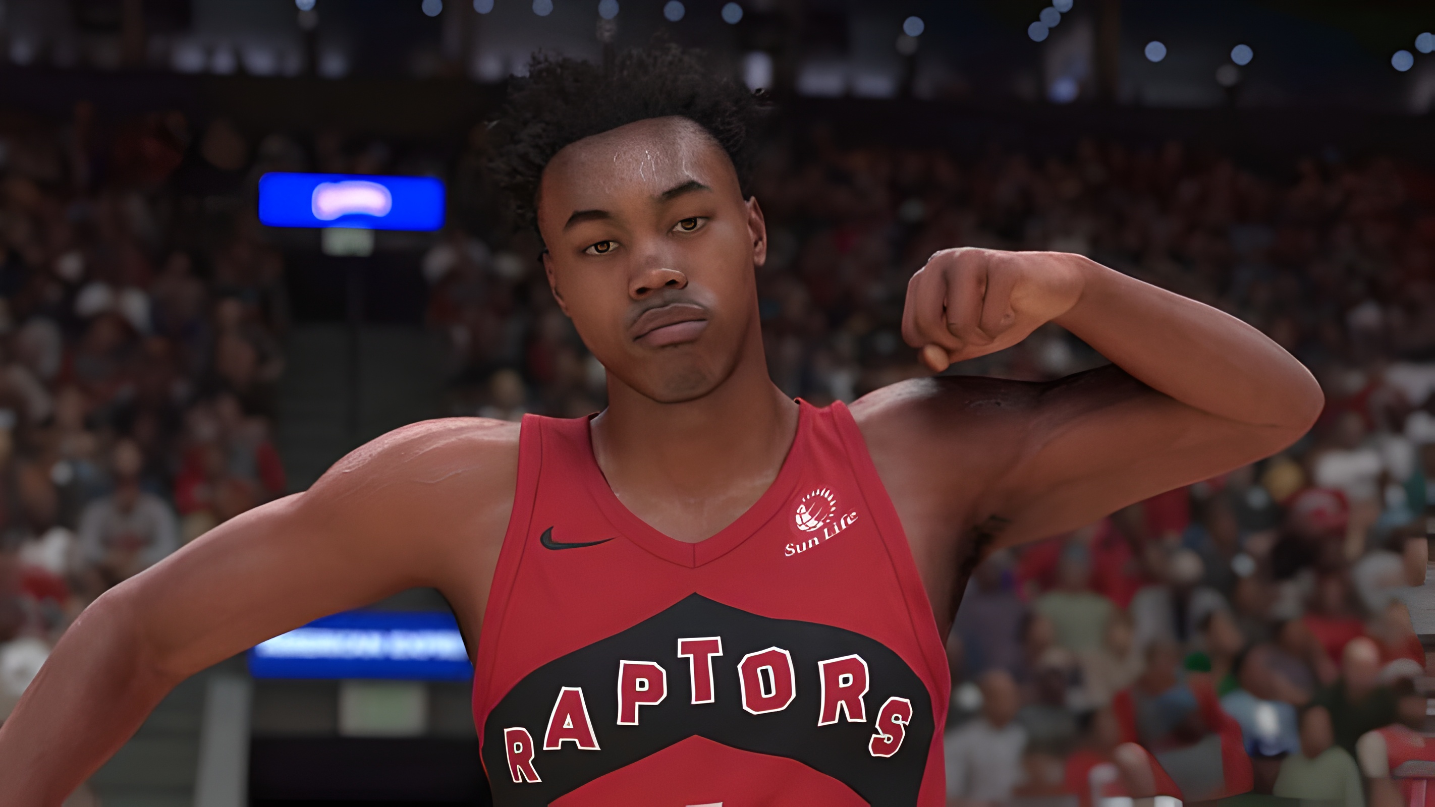 The Toronto Raptors is rated at 80 overall (Image via 2K)