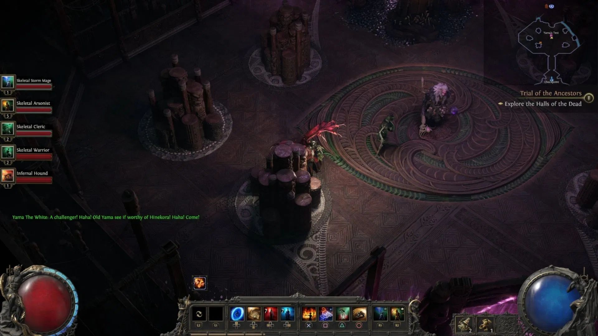Yama the White in Path of Exile 2 (Source: Grinding Gear Games)