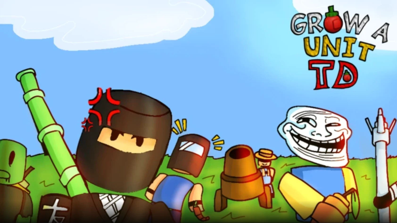 All the codes in Grow a Unit TD (Image via Roblox Corporation)