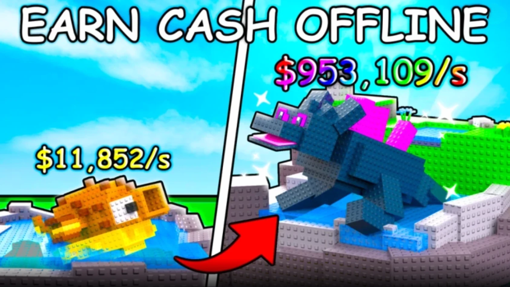 All the Codes in BUILD your Fish Pond (Image via Roblox Corporation)