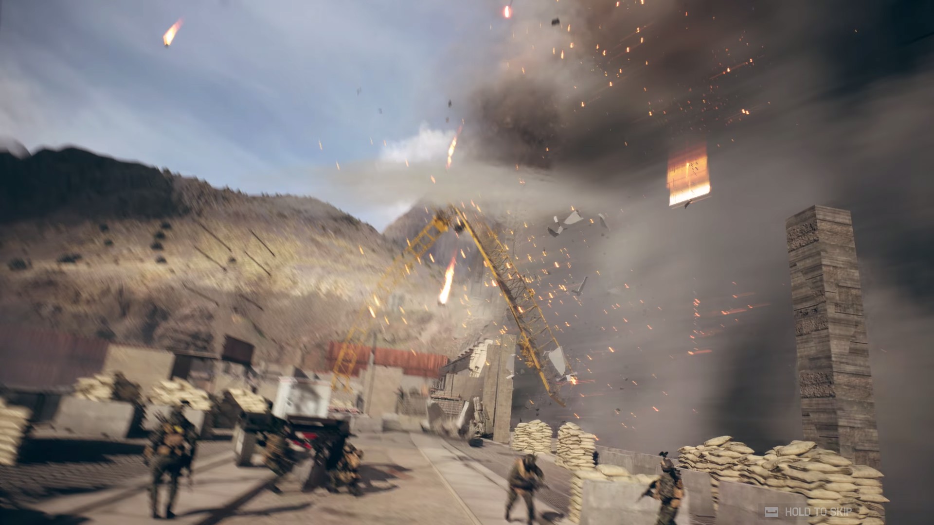 Take out enemy reinforcements and demolish the dam (Source: Electronic Arts)