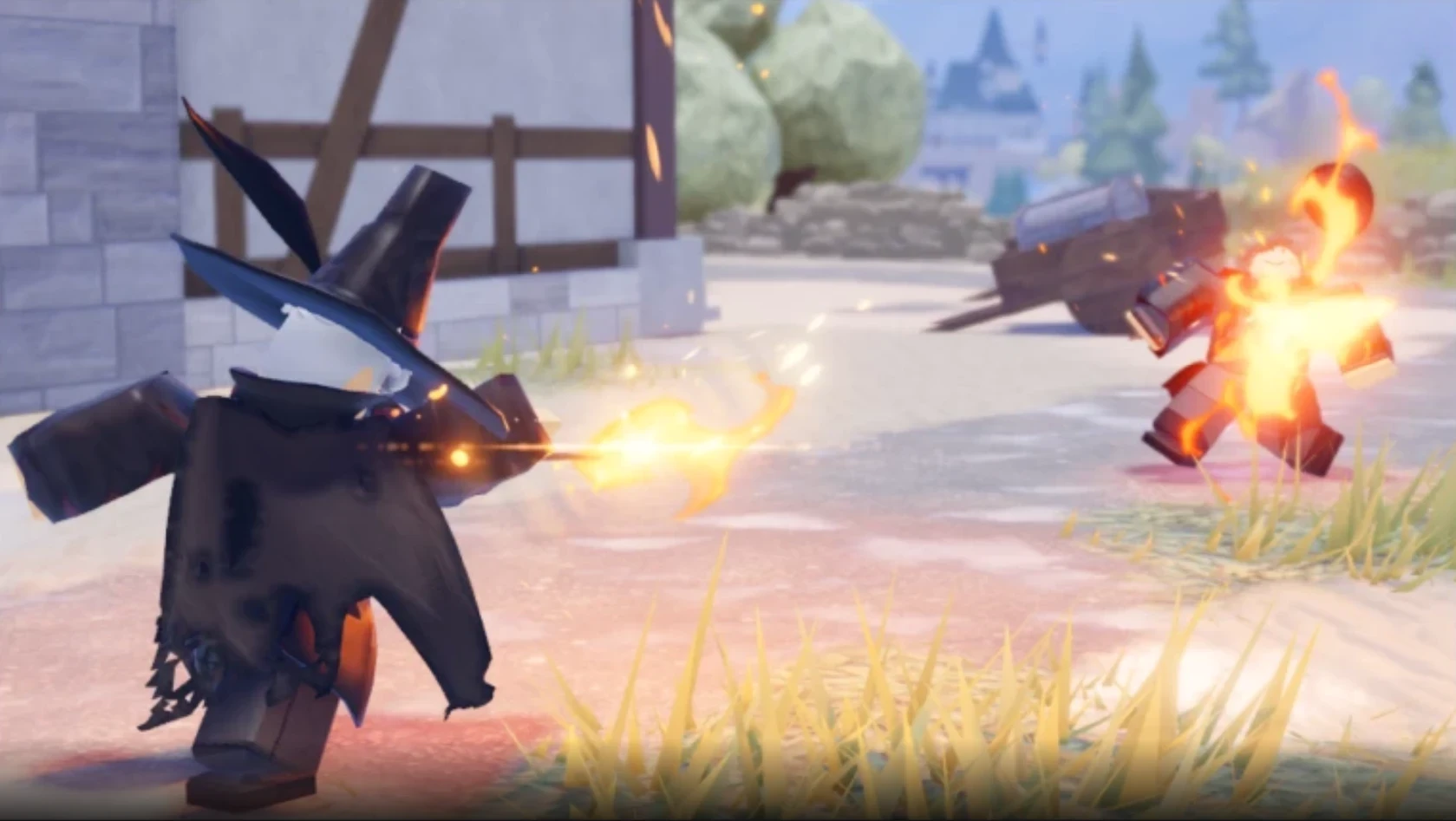 Are there any codes available in Wizard West? (Image via Roblox Corporation)