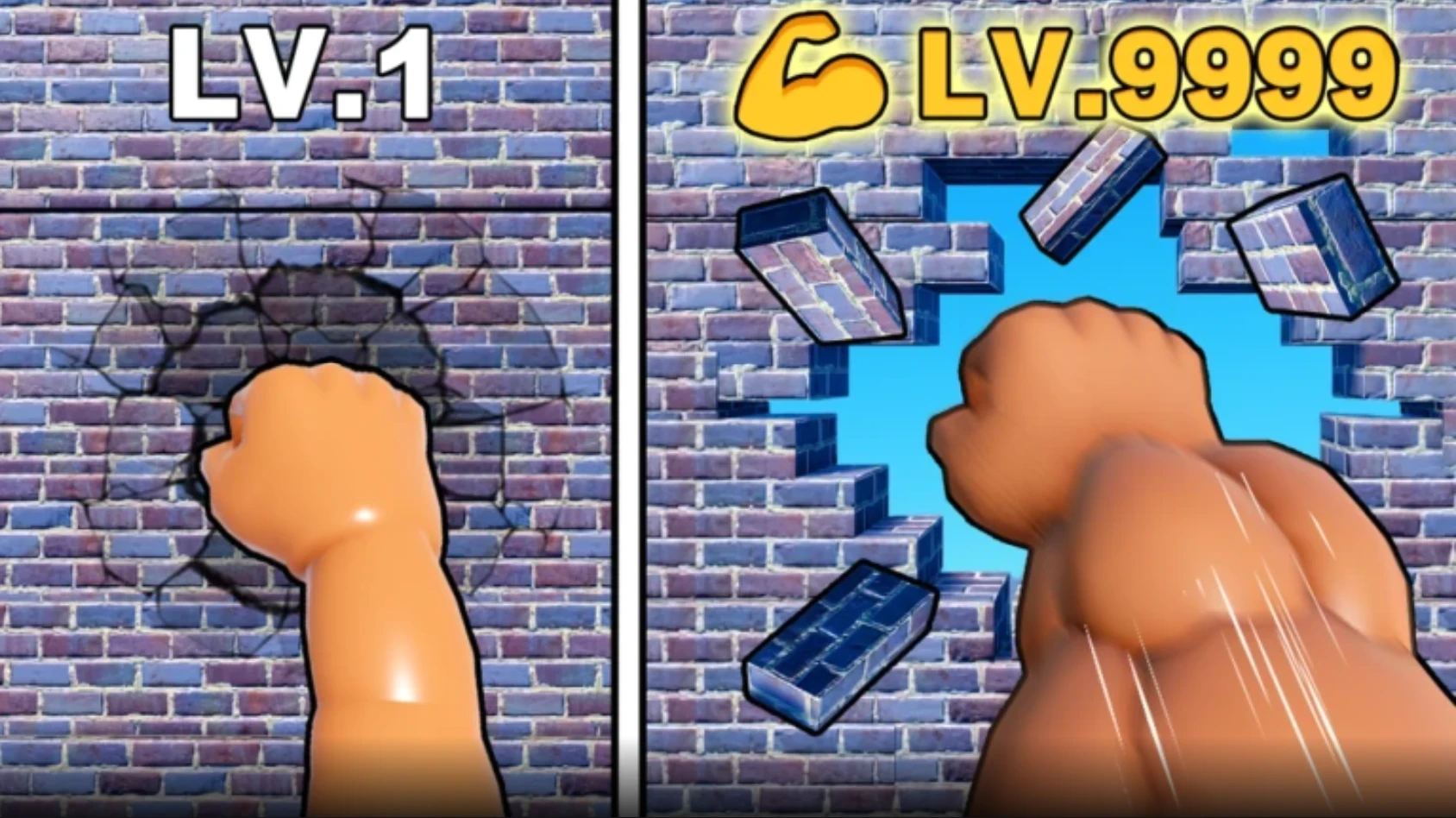 Controls for Punch Wall (Image via Roblox Corporation)