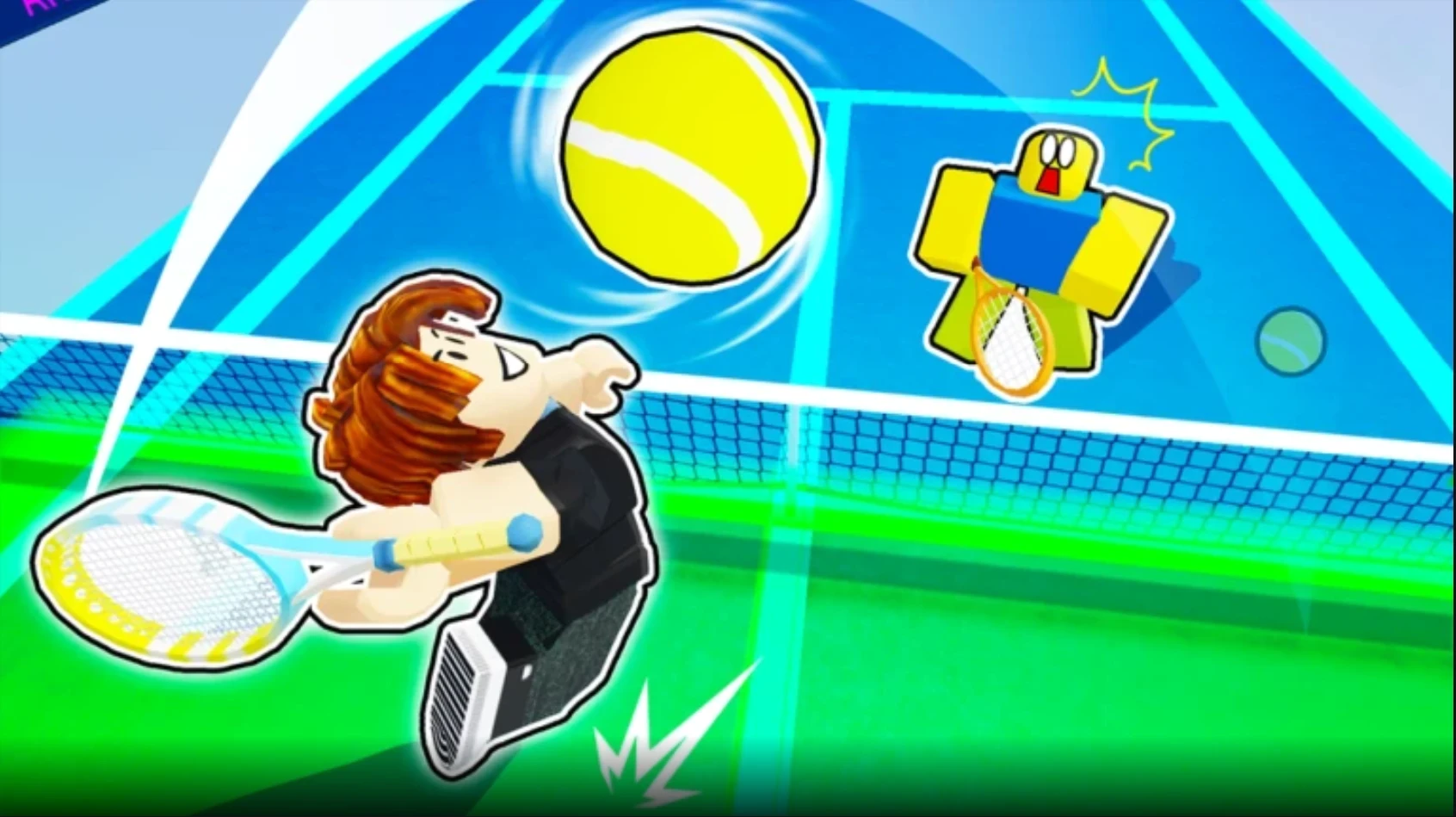 All the codes of Tennis Clash (Image via Roblox Corporation)