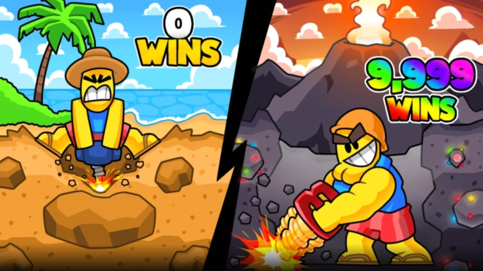 All the codes in Drill Digging Simulator (Image via Roblox Corporation)