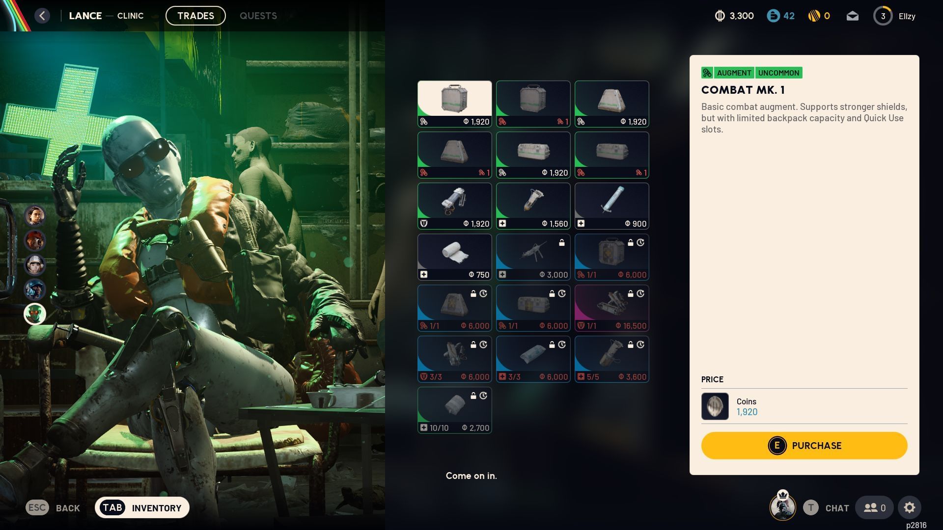 He is an android (Source: Embark Studios)