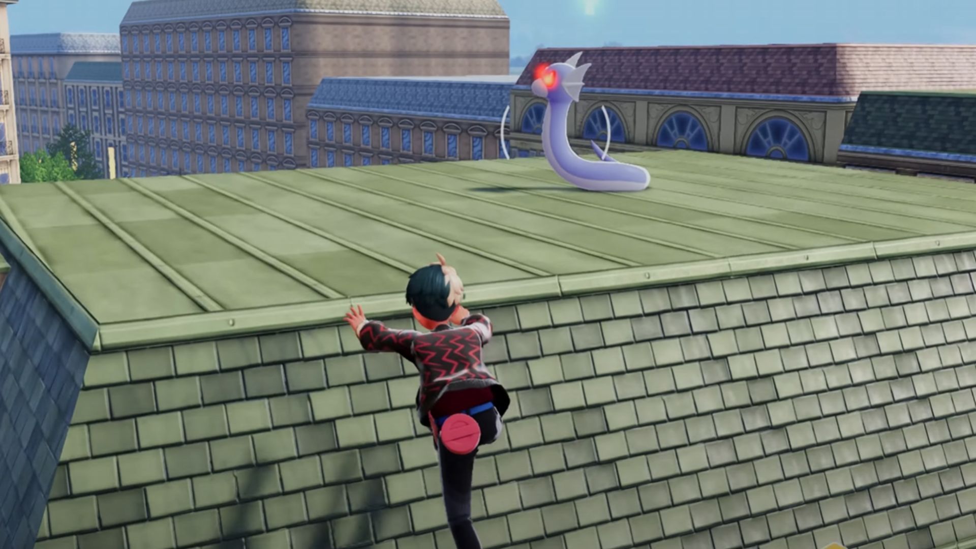 Use a stealth approach to catch Dratini (Source: The Pokemon Company)