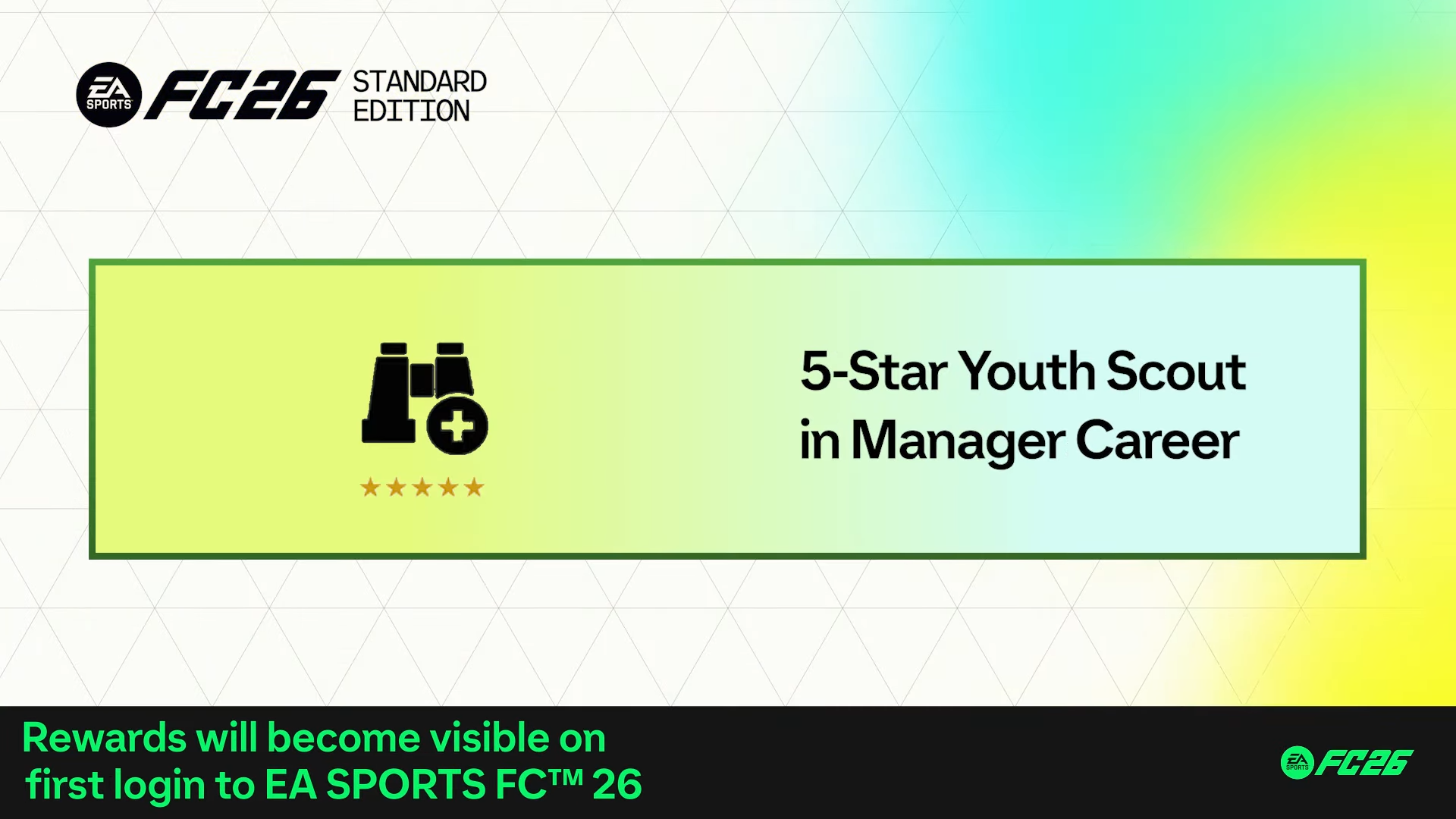 5-Star Youth Scout in Managerial Career