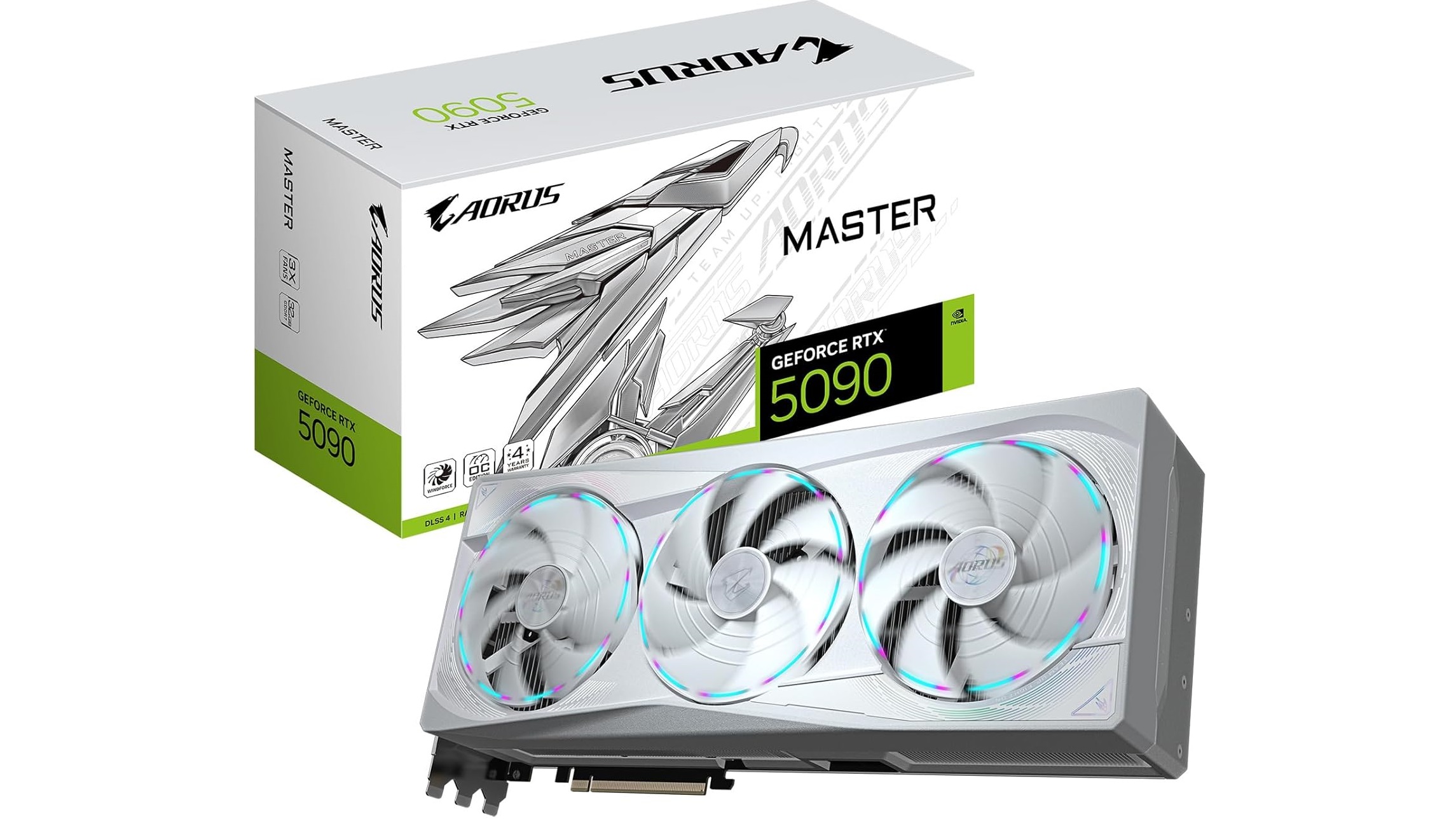 Picture of GIGABYTE AORUS GeForce RTX 5090 Master ICE