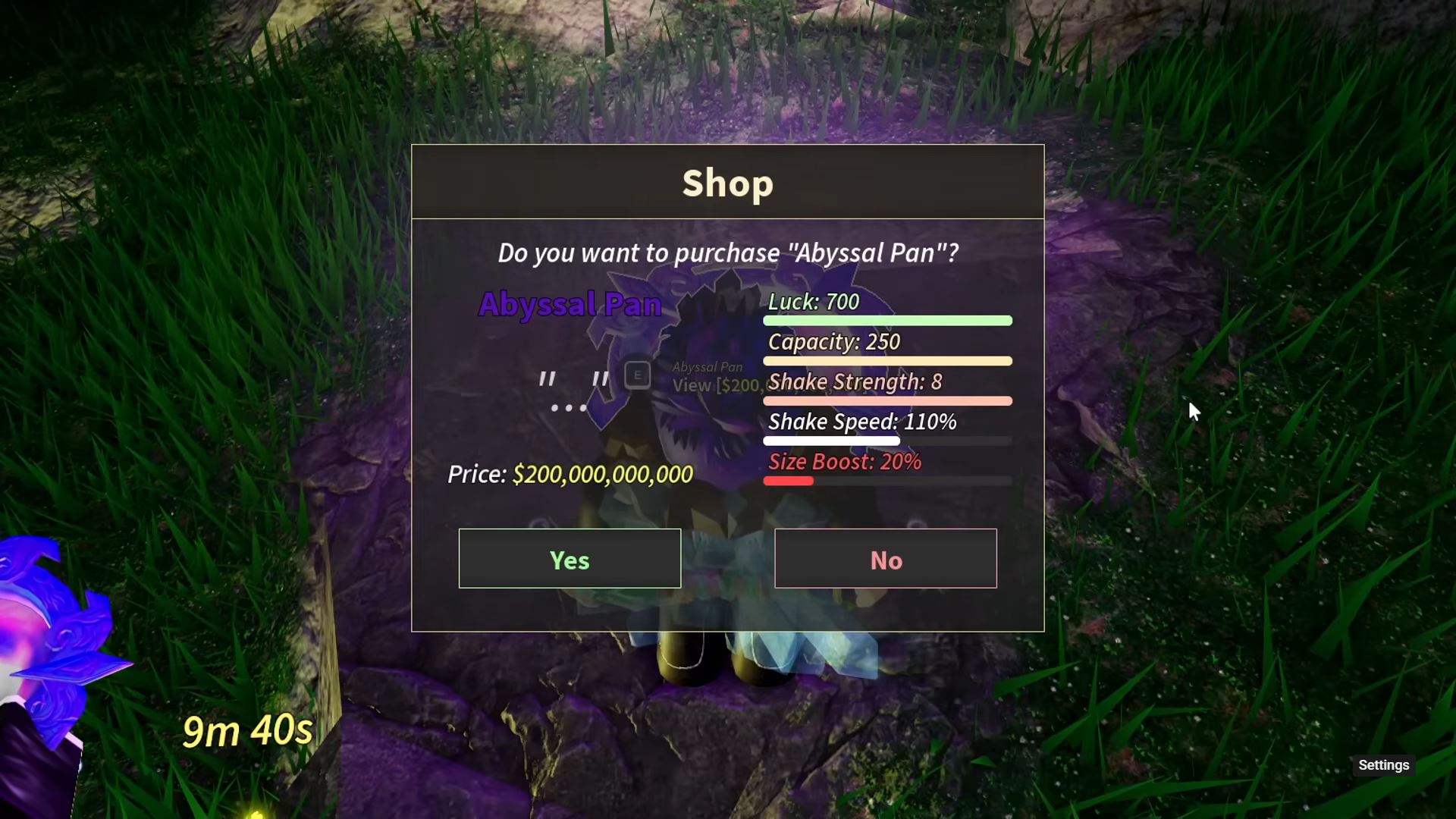 Abyssal Pan (Image via Roblox Corporation)
