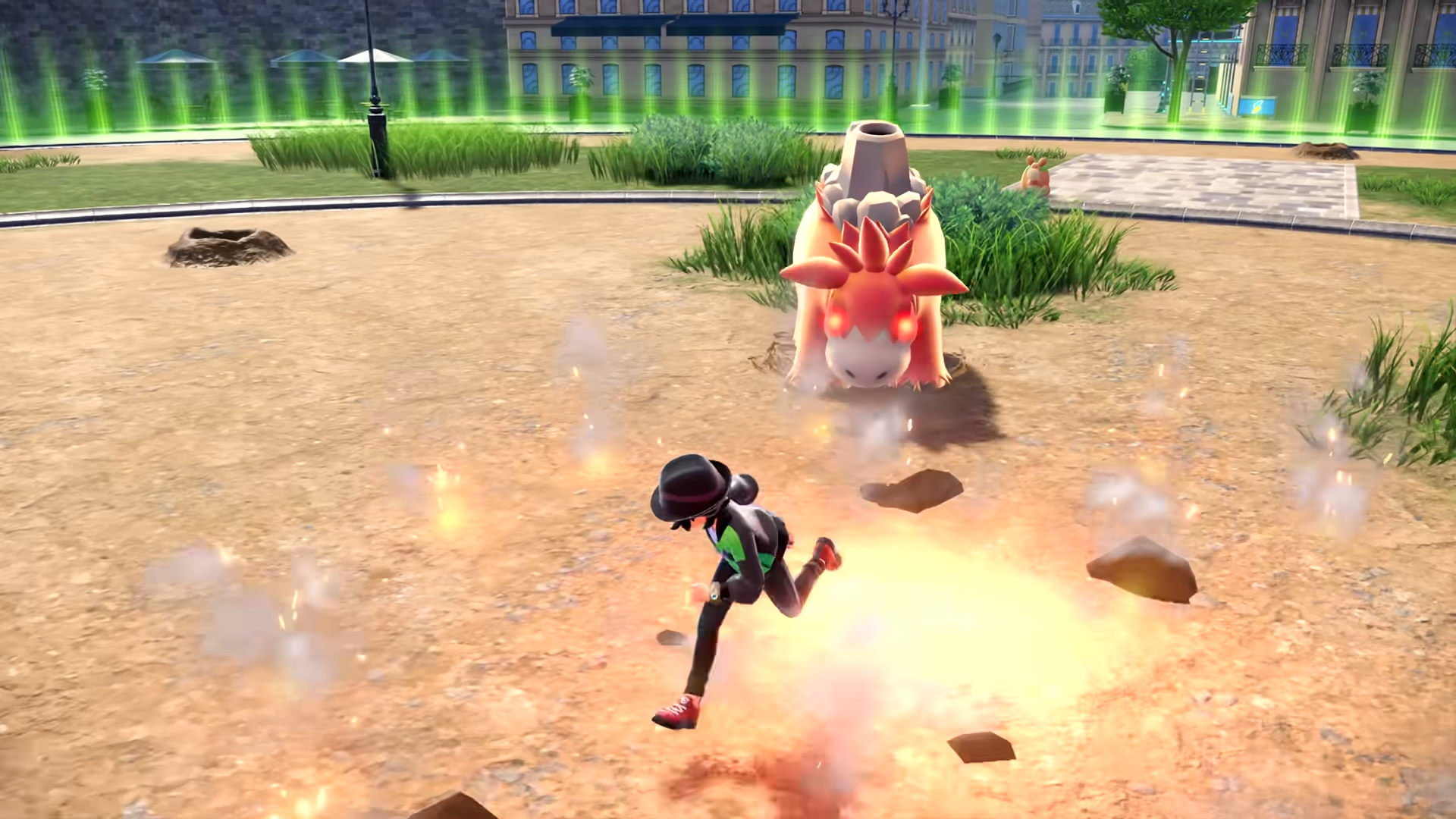 Alpha Camerupt in Pokemon Legends Z-A.