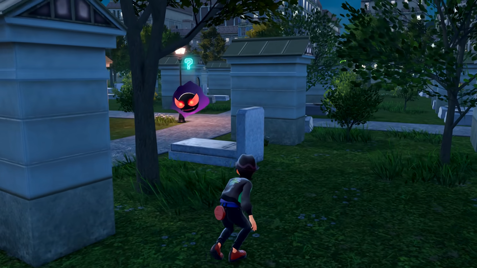 Alpha Gastly in Pokemon Legends Z-A.
