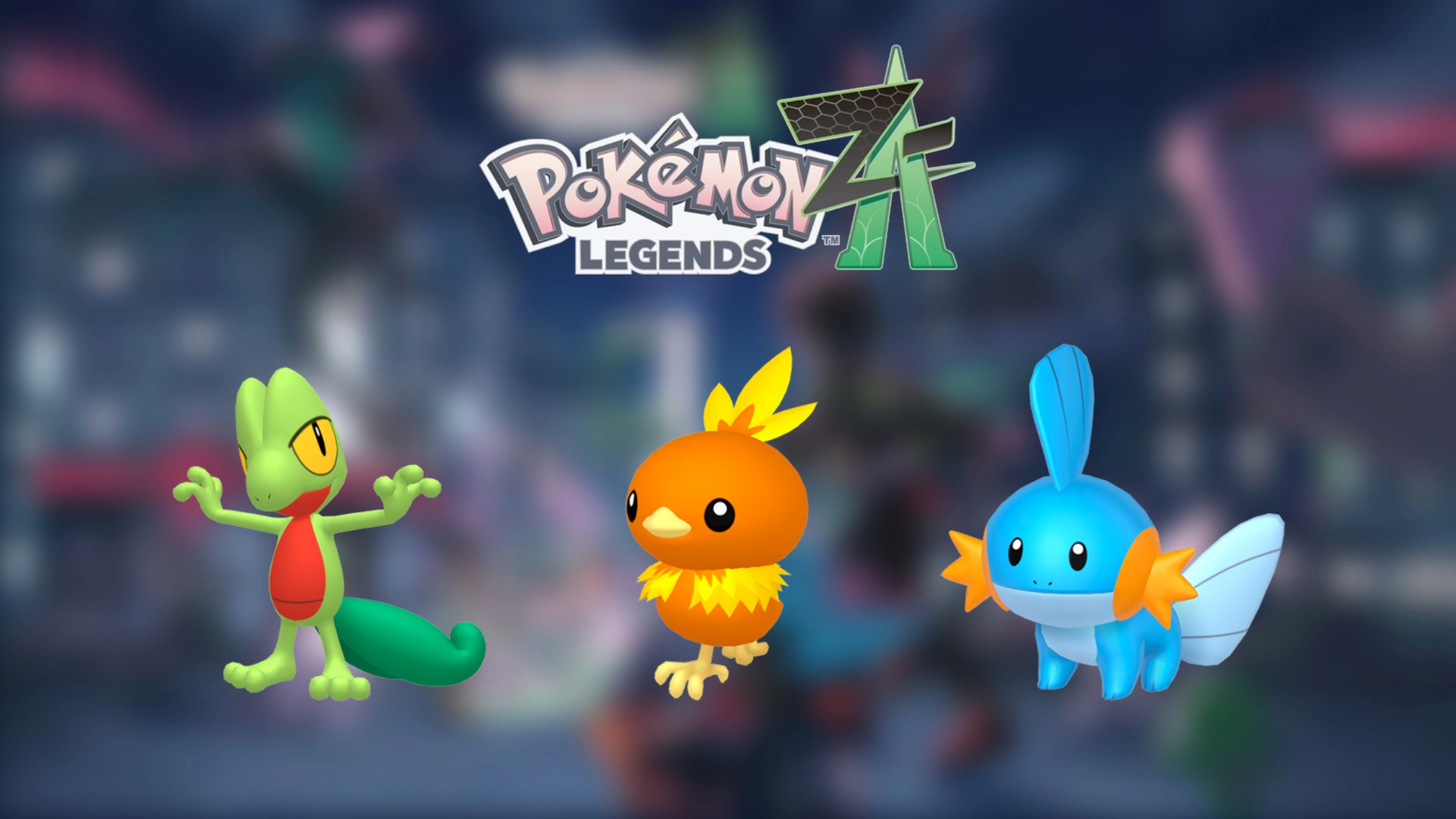 Are Hoenn Starters In Pokemon Legends Z-A?