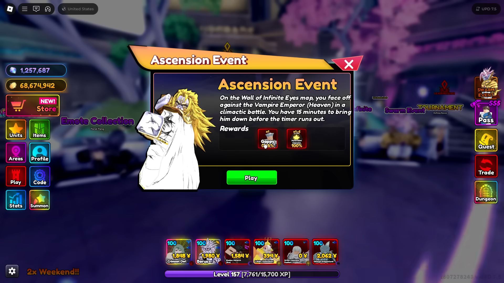 Ascension Event (Image via Roblox Corporation)