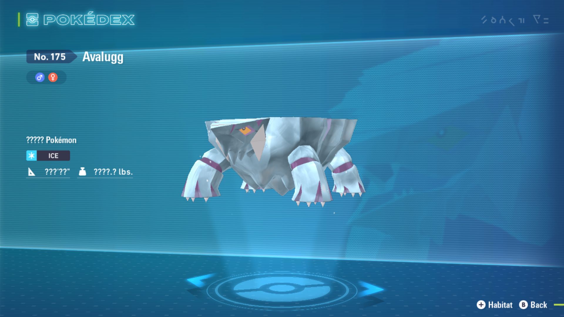 Avalugg in Legends Z-A (Image via The Pokemon Company)