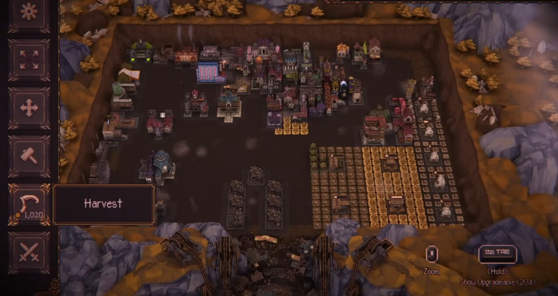 Ball X PIT optimal Gold Mine placement (Image via Devolver Digital)