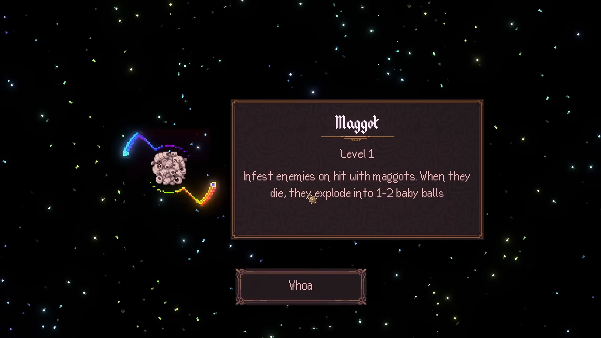 Maggot ball in Ball X Pit (Image via Devolver Digital)