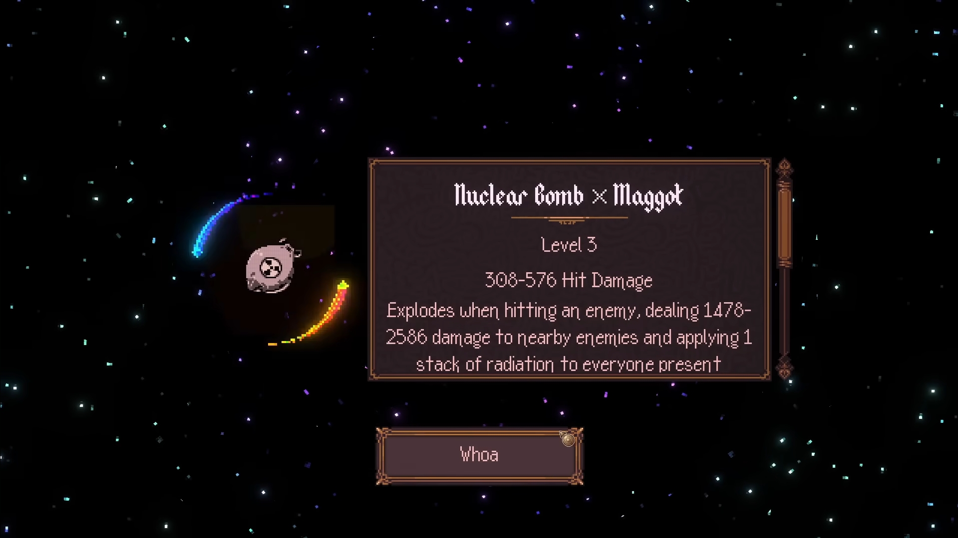 Nuclear Bomb x Maggot (Image via Devolver Digital)