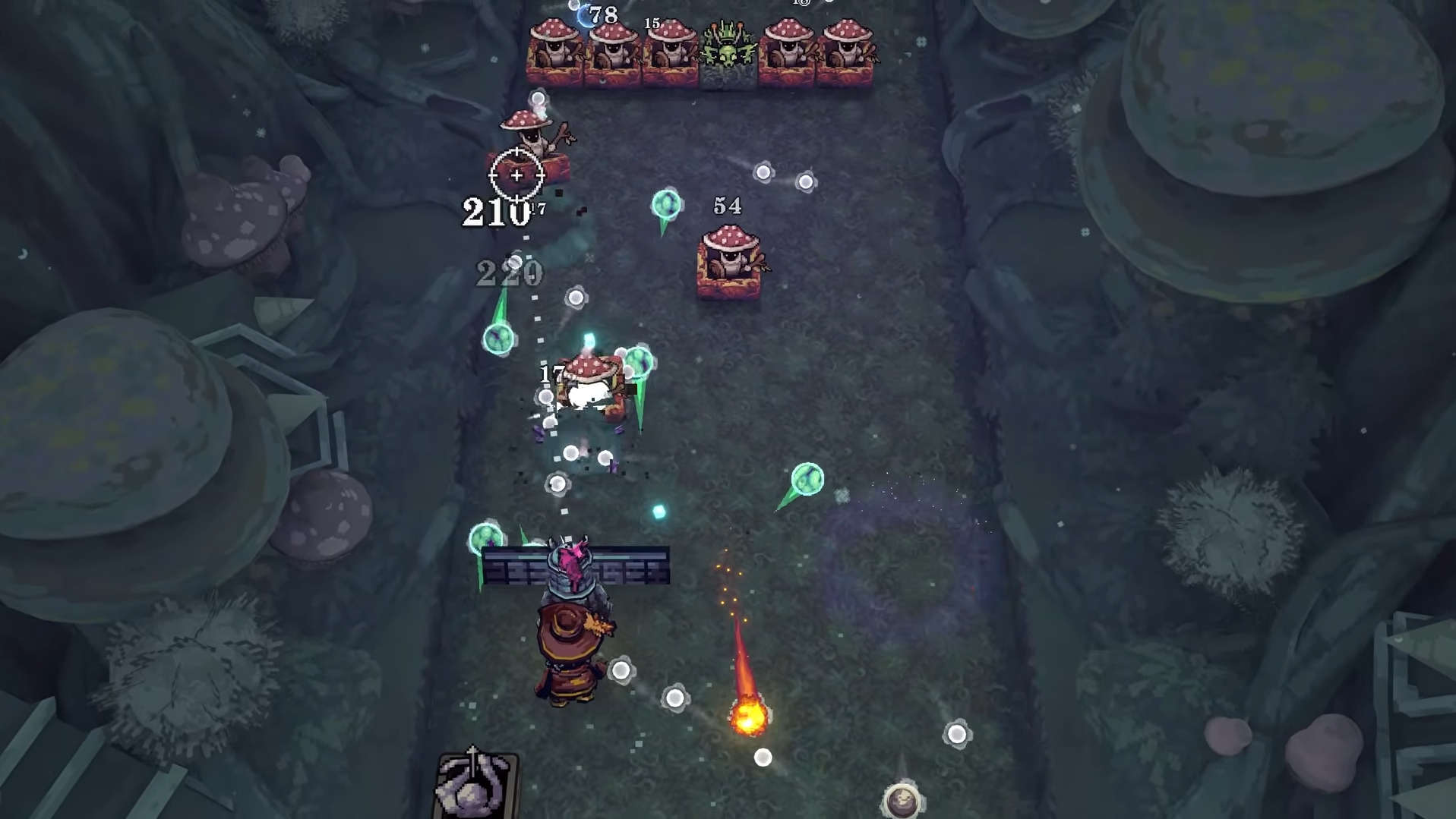 Balls X Pit Ghostly Shield guide (Image via Devolver Digital)
