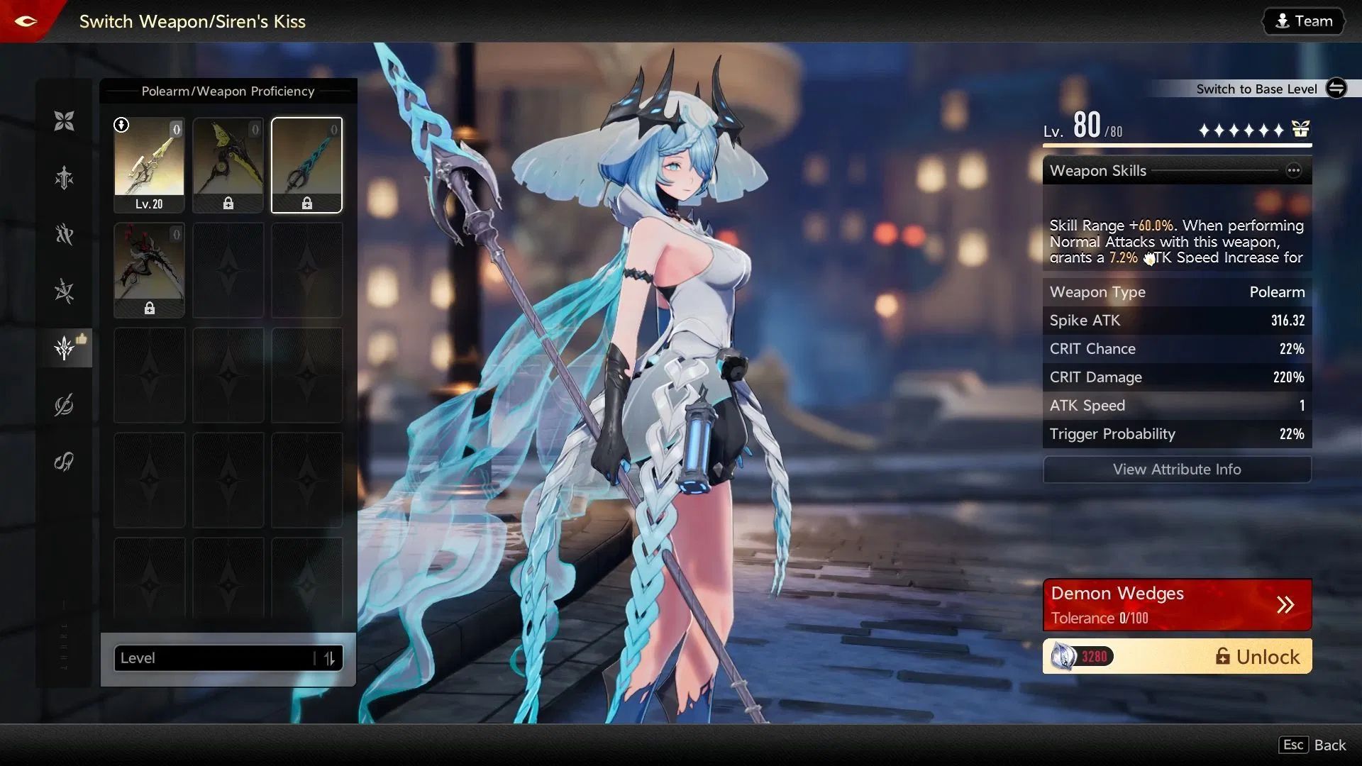 Best Weapons for Rebecca in Duet Night Abyss