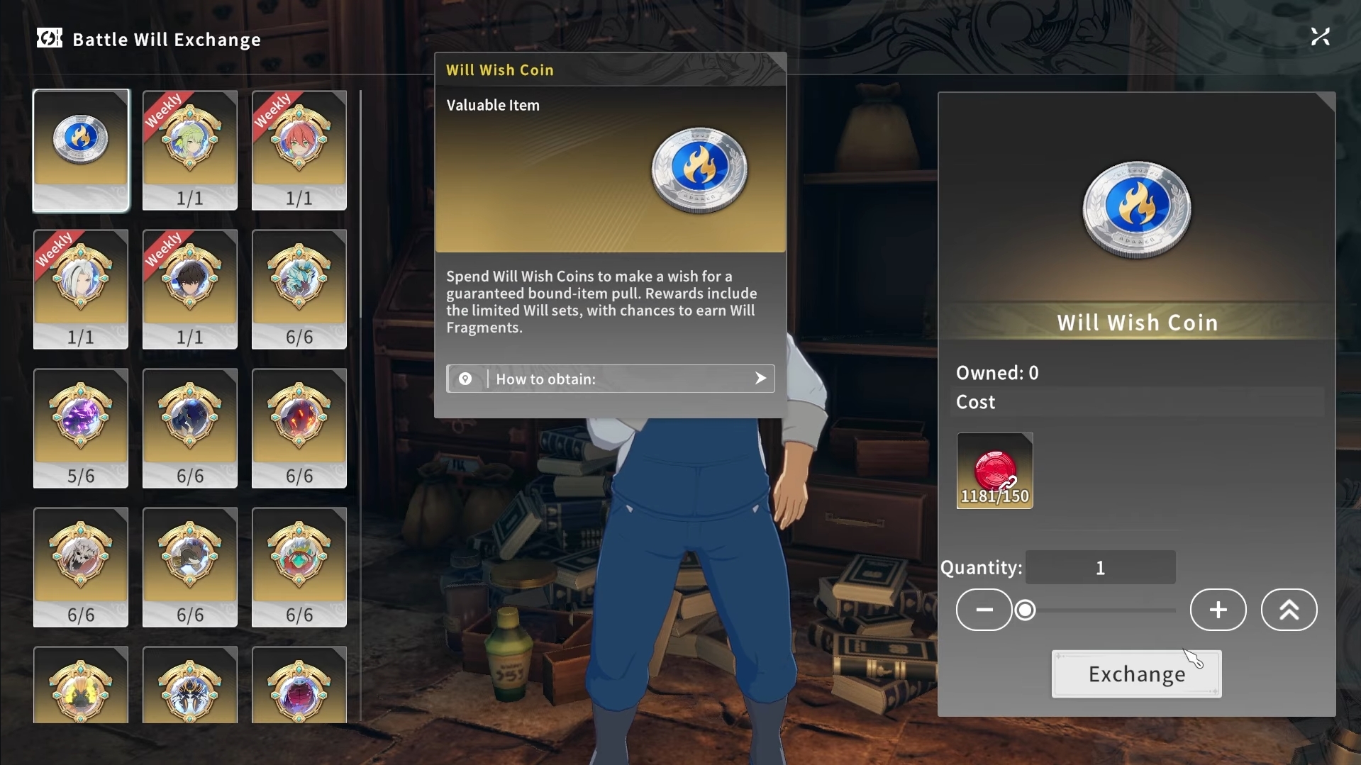 Will Wish Coins in Blue Protocol Star Resonance (Image via A Plus)